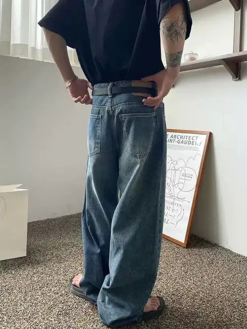 Japanese Brand Retro punk denim pants Size US 32 / EU 48 - 4 Thumbnail