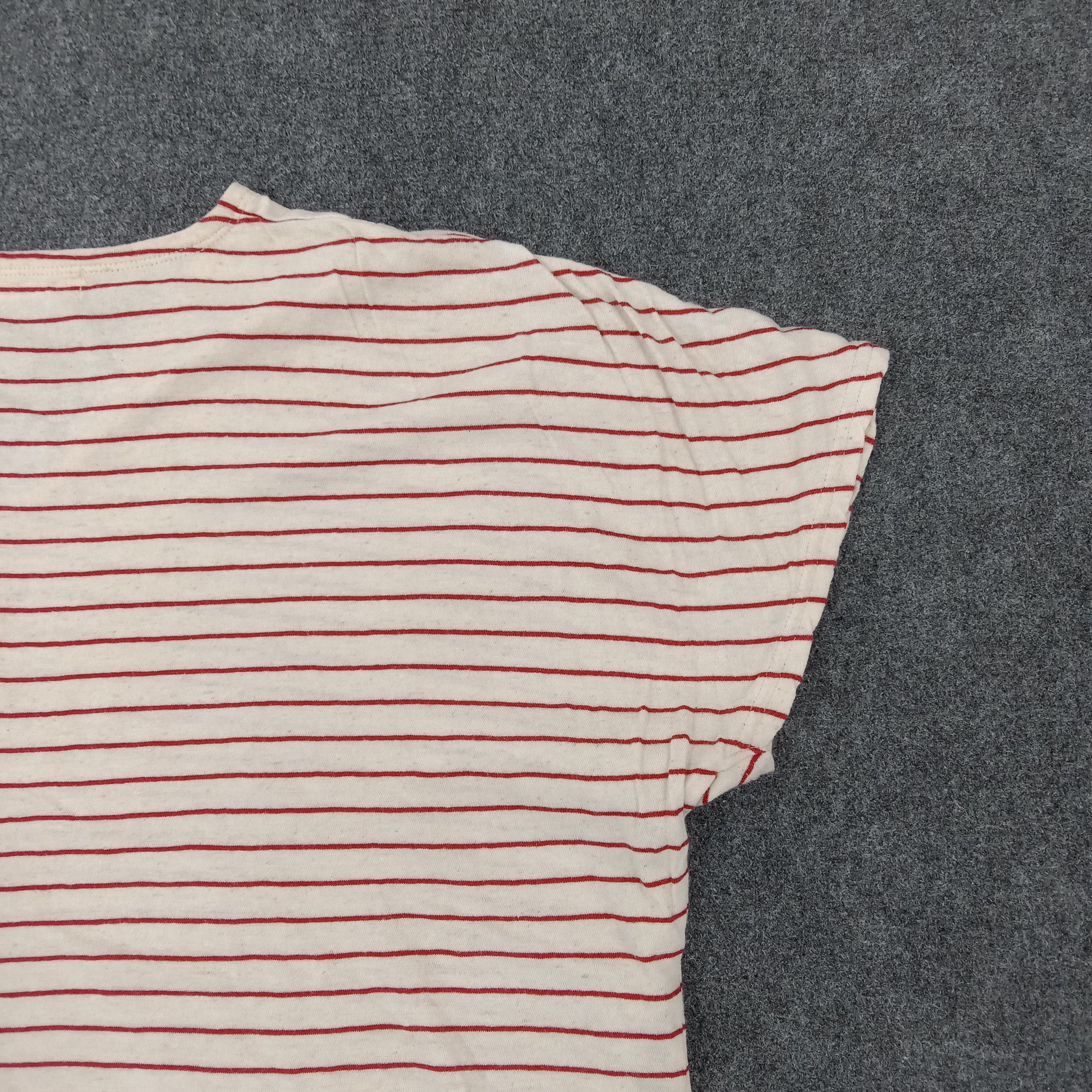 Issey Miyake × Japanese Brand × Vintage Plantation by Issey Miyake Japanese Stripe Tshirt Size M / US 6-8 / IT 42-44 - 7 Thumbnail