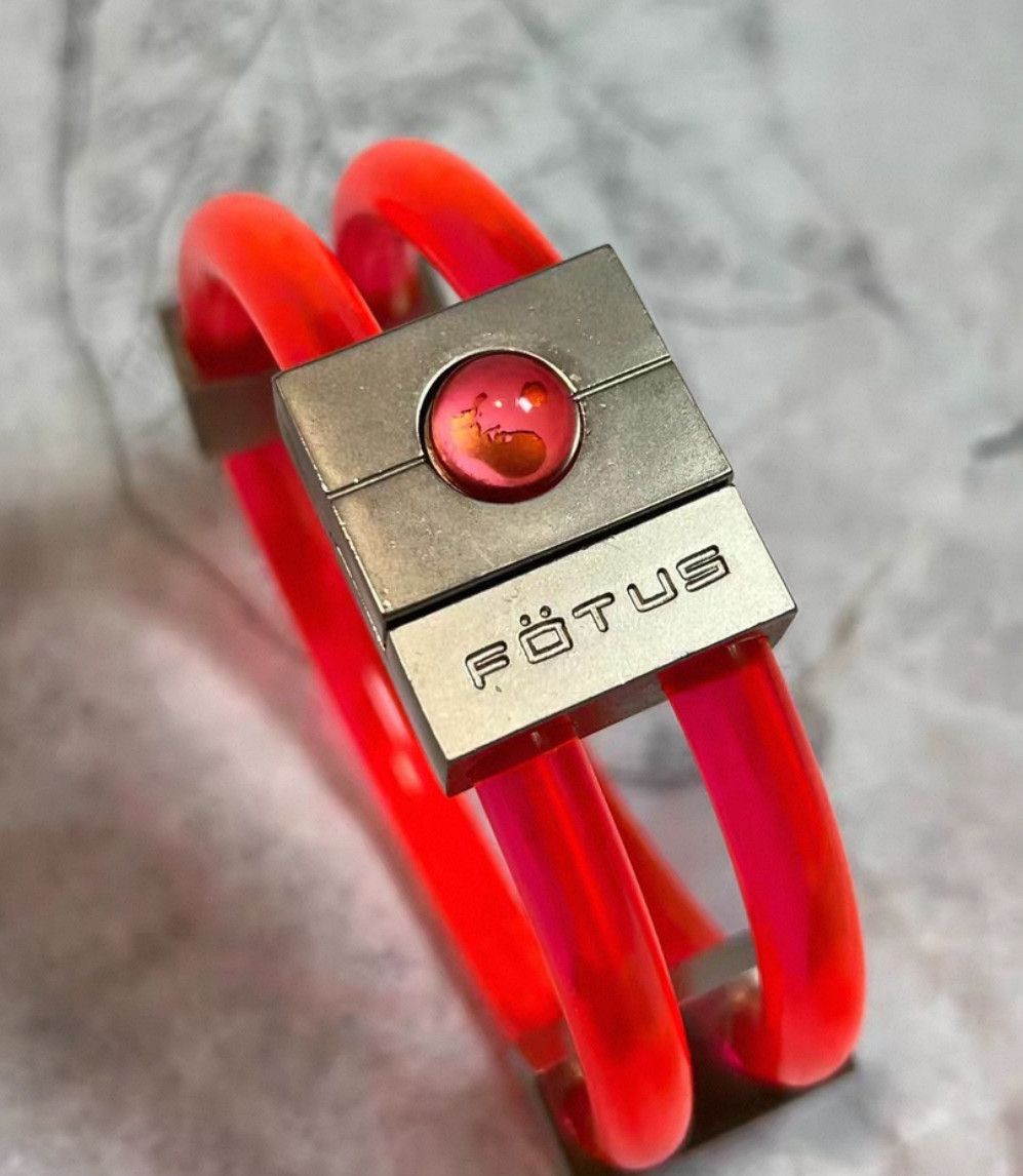 Fotus Fotus Fluorescent red Bracelet. Size ONE SIZE - 2 Thumbnail