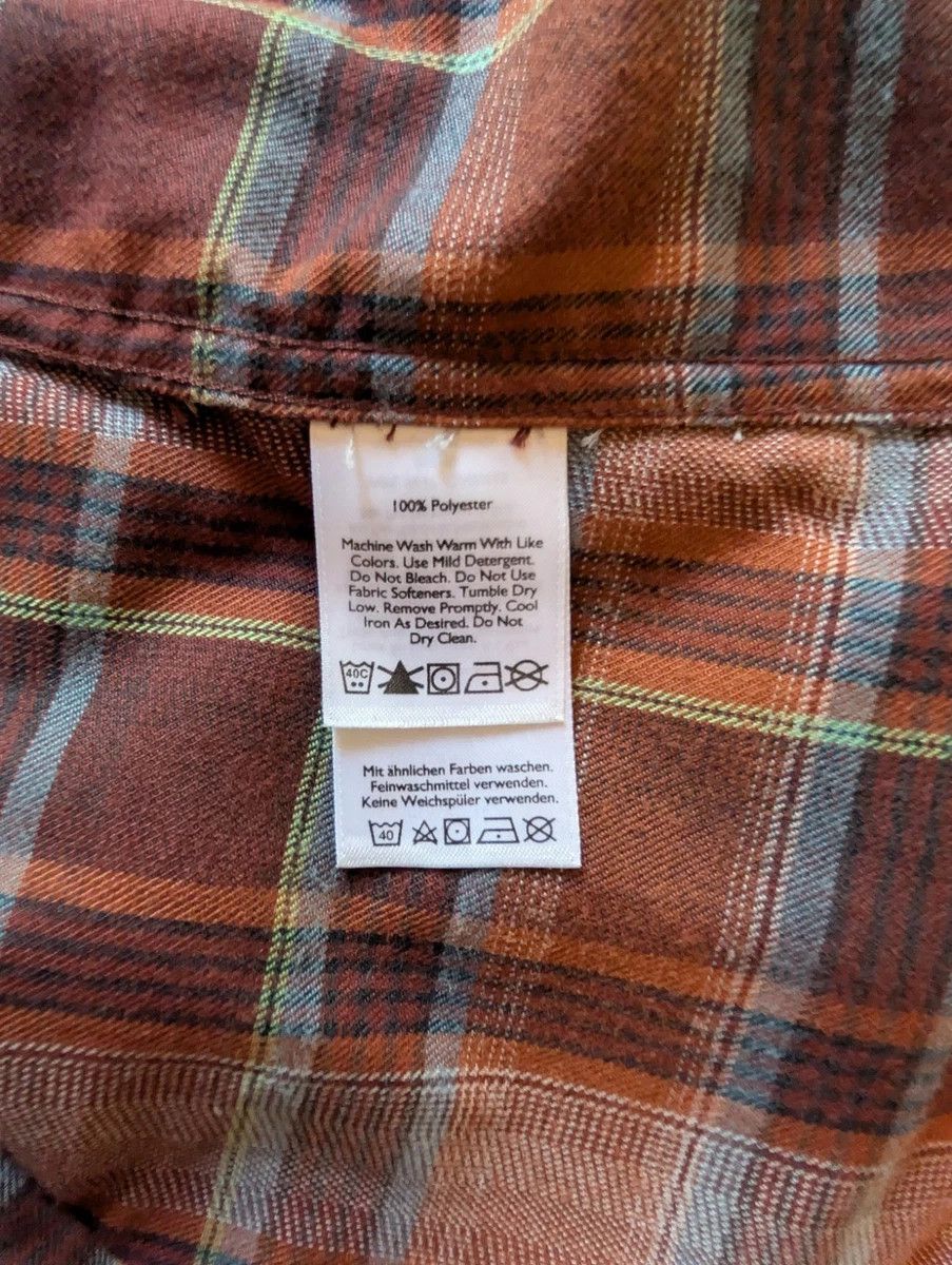 Eddie Bauer Eddie Bauer plaid flannel shirt size L Size US L / EU 52-54 / 3 - 11 Thumbnail