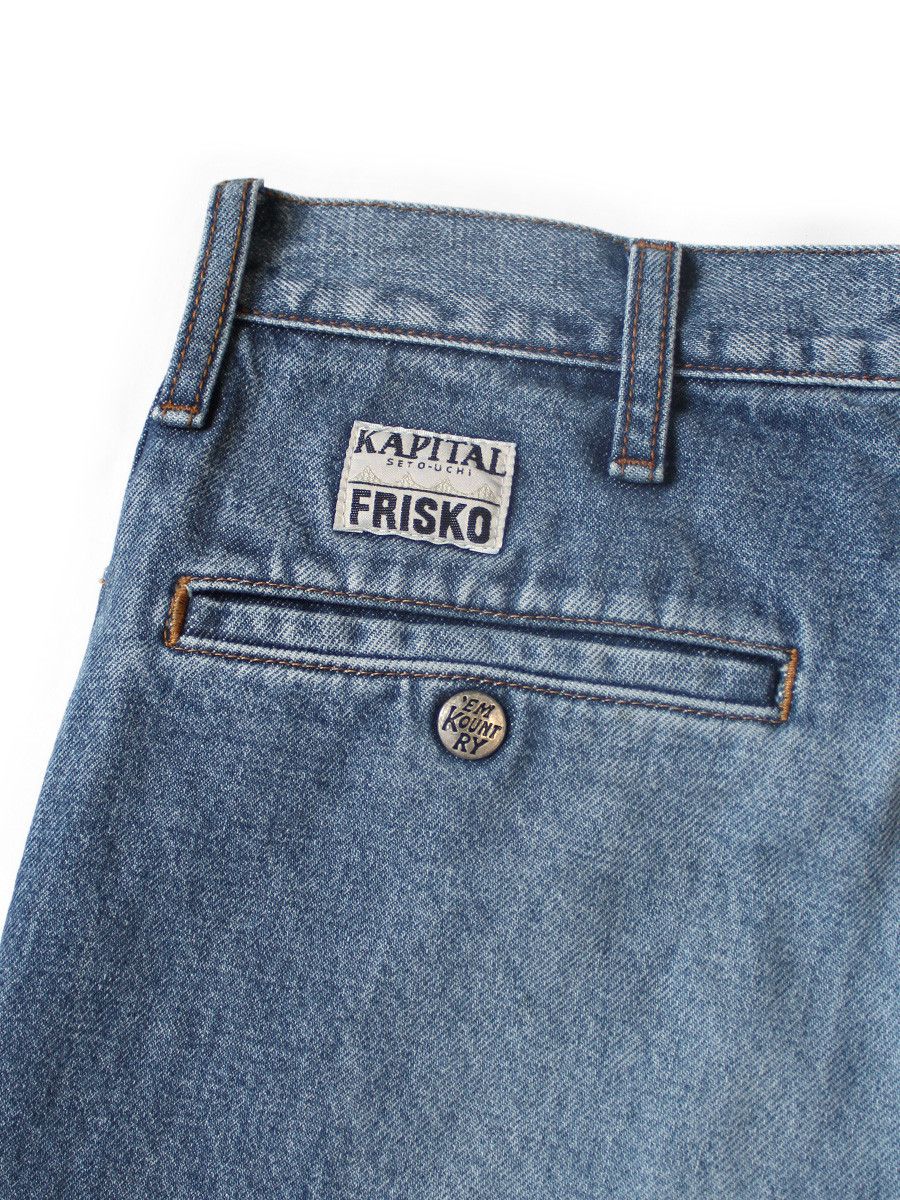 Kapital Kapital 14oz Denim 5P Frisco Flare pants Size US 34 / EU 50 - 3 Thumbnail