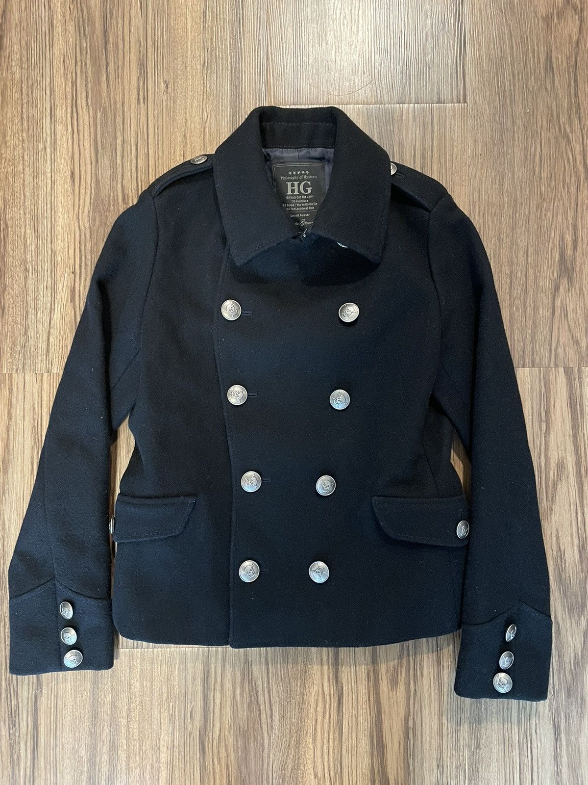 Hysteric Glamour Wool Napoleon Jacket