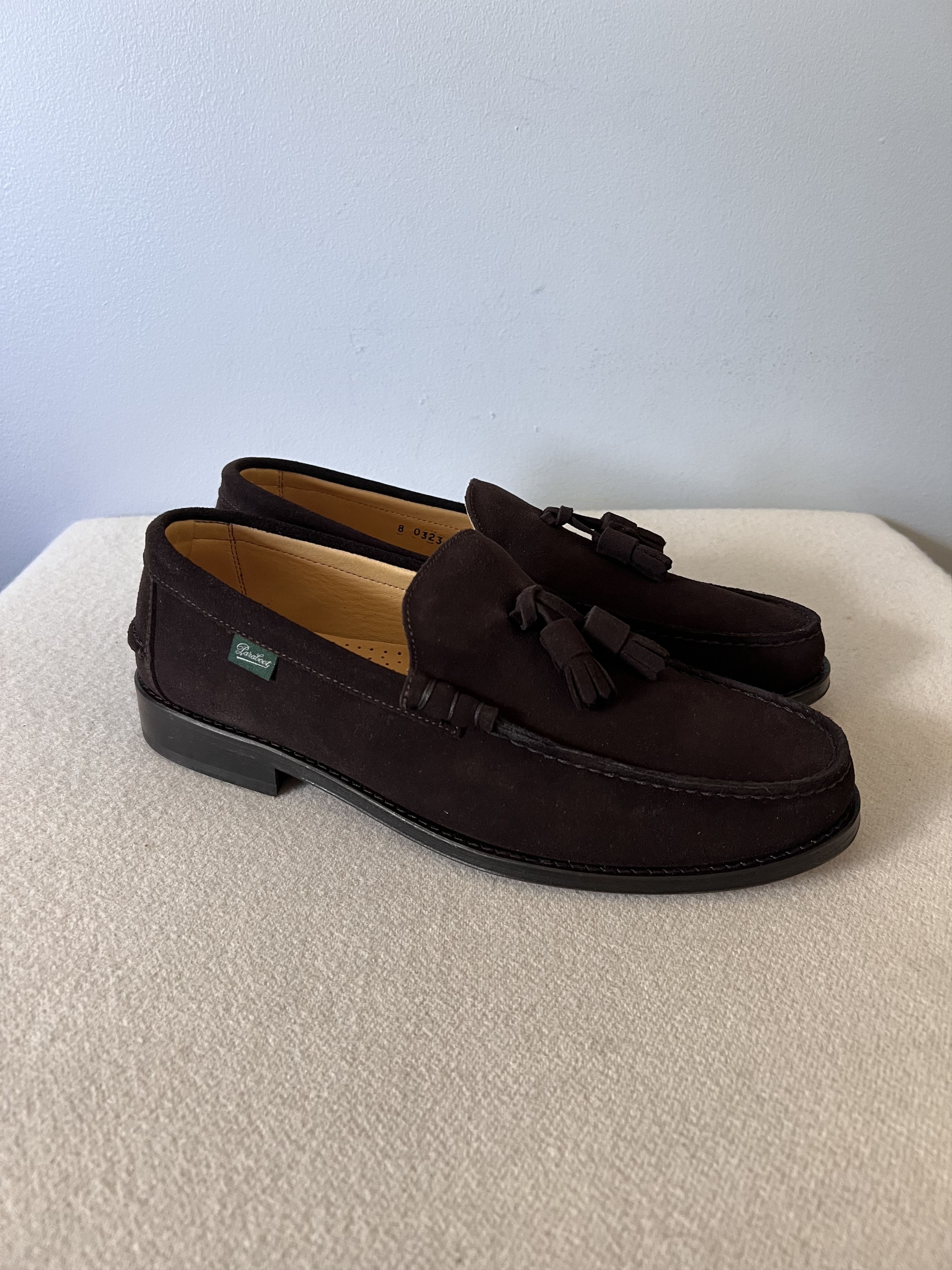Pre-owned Paraboot Cornell Loafers In Brown