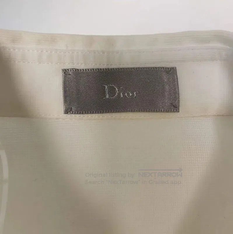 Dior Dior White Cotton Long Sleeve Men's Shirt . Size US S / EU 44-46 / 1 - 3 Thumbnail