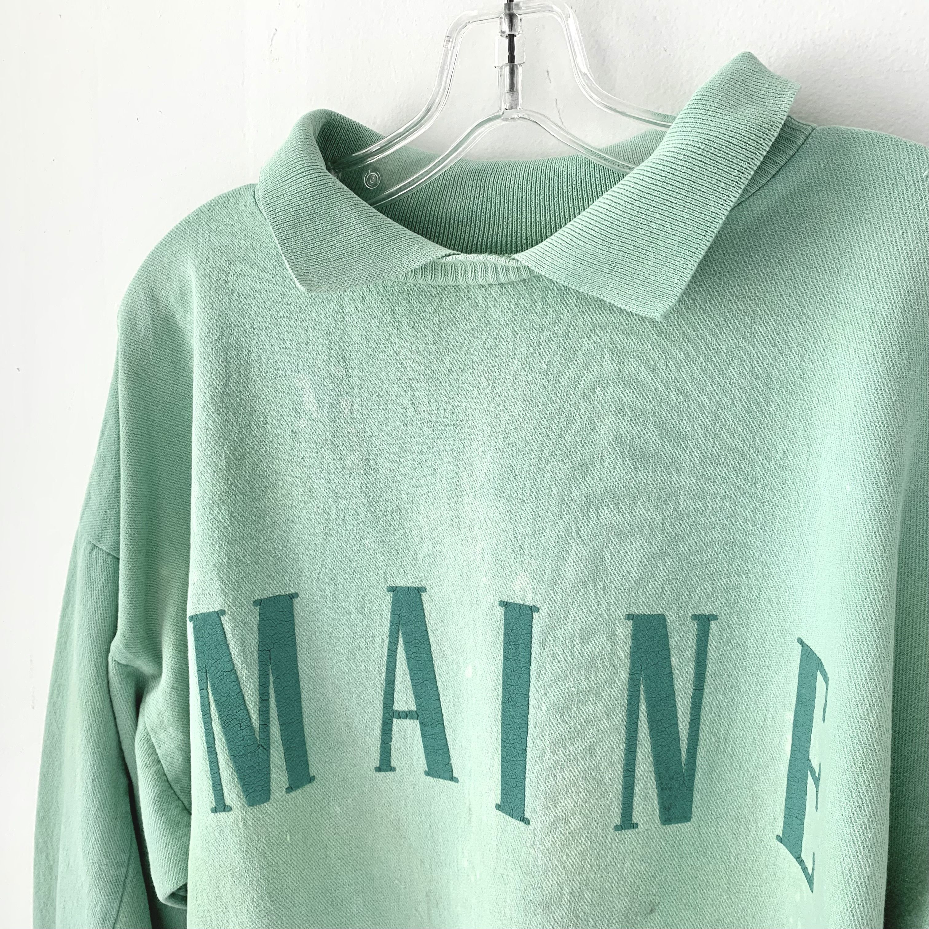 Other vintage 90s french terry sweatshirt with collar Size US M / EU 48-50 / 2 - 7 Thumbnail