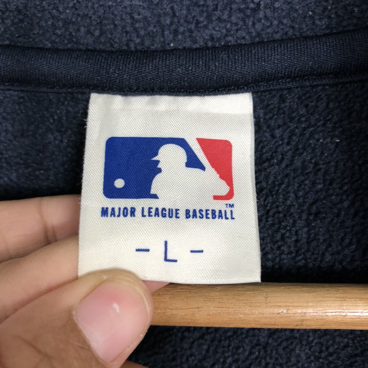MLB × New York Yankees × Uniqlo 📌Vintage Fleece Half Zipper Jacket Mlb New York Yankees Size US L / EU 52-54 / 3 - 16 Thumbnail