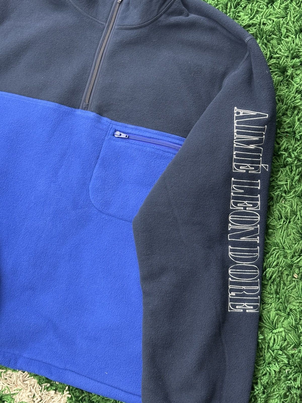 Aime Leon Dore Aime Leon Dore Fleece Pull Over Quarter Zip sweater Size US XL / EU 56 / 4 - 2 Thumbnail