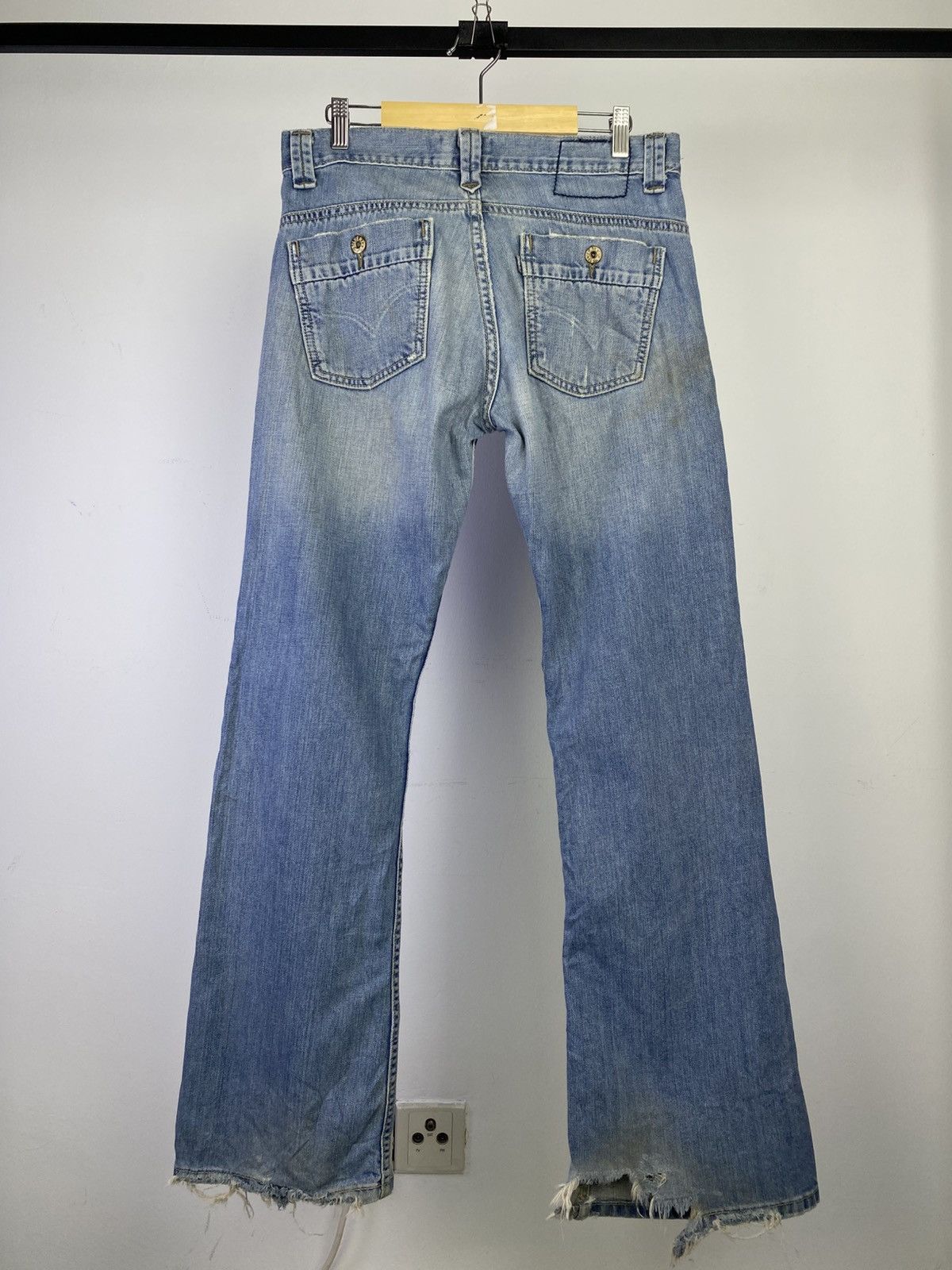 Levi's Levi’s SilverTab Modern Boot Cut Jeans Vintage Style Denim Size US 30 / EU 46 - 2 Thumbnail