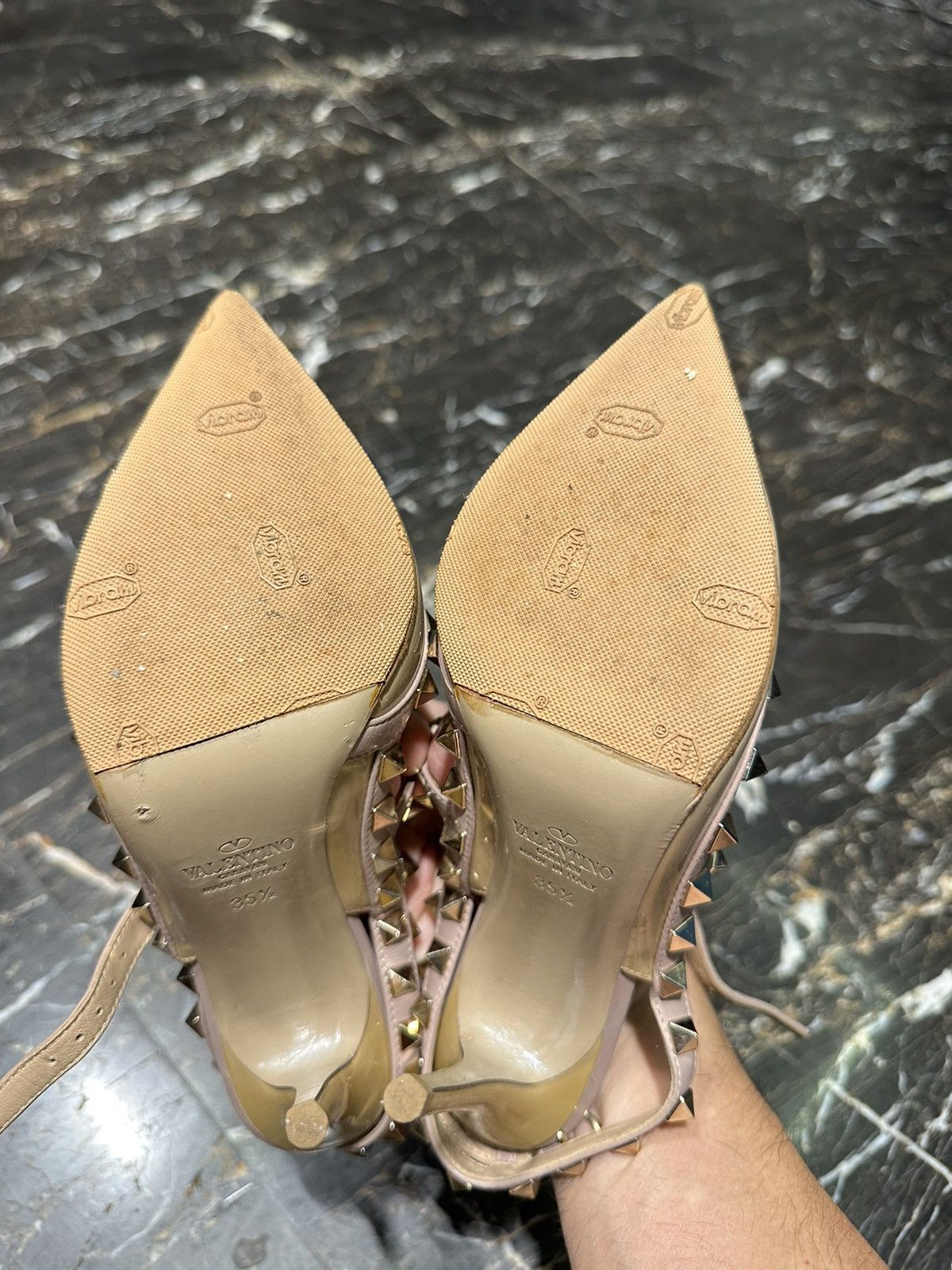 Valentino Valentino studs heel Size US 6 / IT 36 - 5 Thumbnail