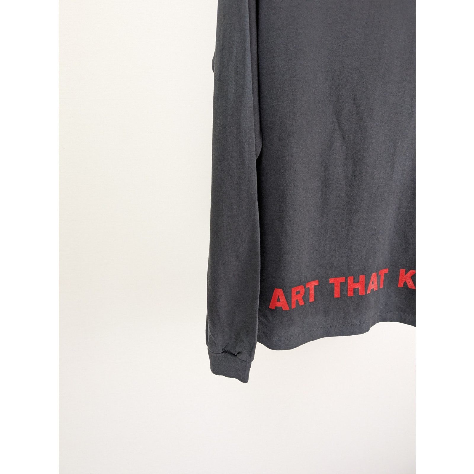 Gallery Dept. o1rshd1 Q:7 / Anarchy Long Sleeve Tee T-Shirt in Black Size US L / EU 52-54 / 3 - 6 Thumbnail