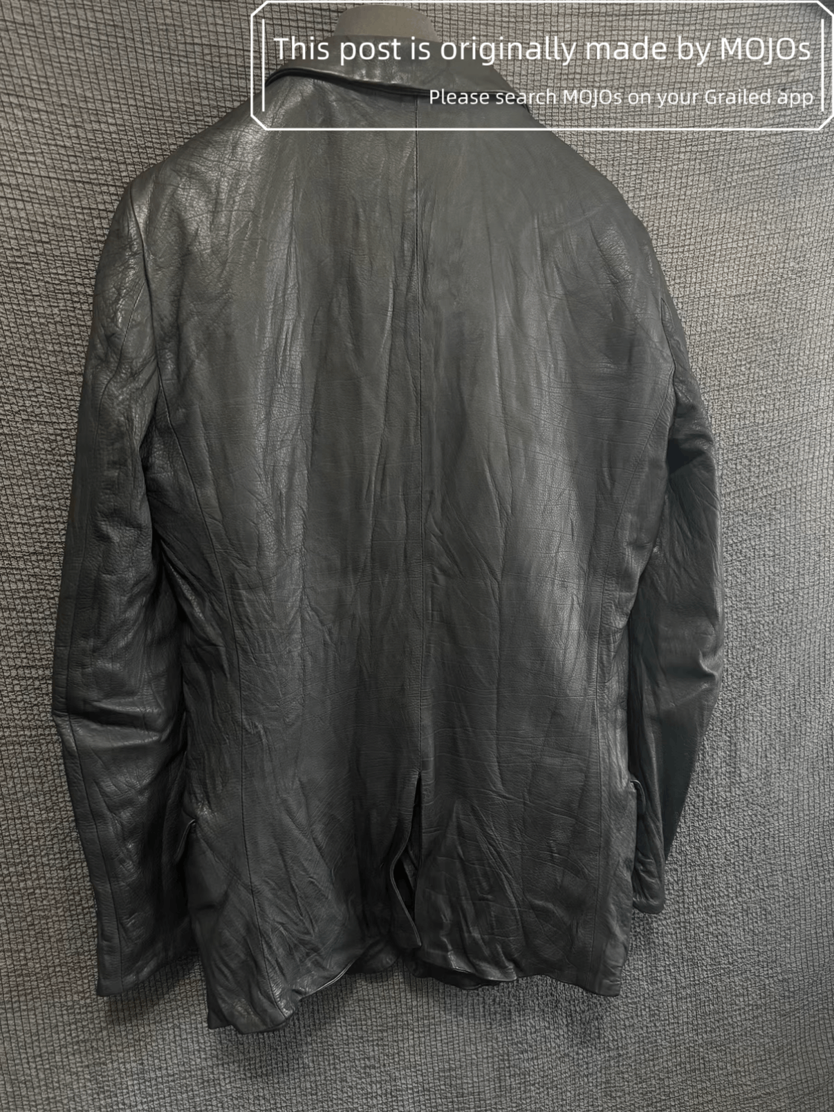 Julius Sz 1 Julius 7 04SS Leather Blazer mojos194311 Size US S / EU 44-46 / 1 - 4 Thumbnail