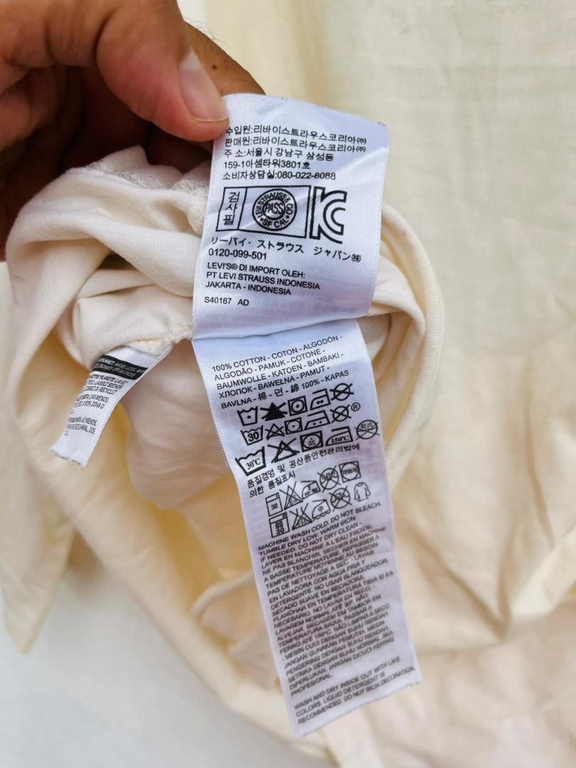 Japanese Brand × Levi's Vintage Clothing Vintage Levis Yellow Hammer Custom Pants Shirt Size US M / EU 48-50 / 2 - 9 Thumbnail