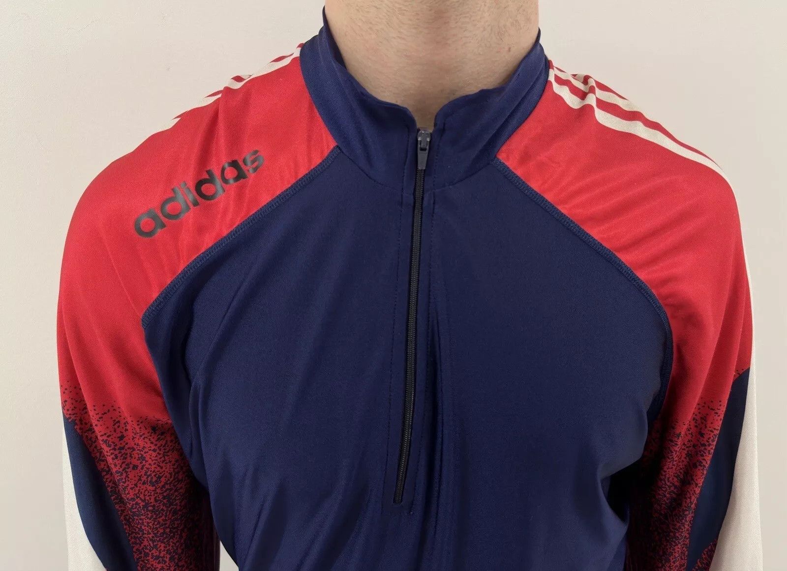 Adidas VINTAGE 90s ADIDAS SKI ICE SKATES SHIRT LONG SLEEVE MENS Size US L / EU 52-54 / 3 - 4 Thumbnail