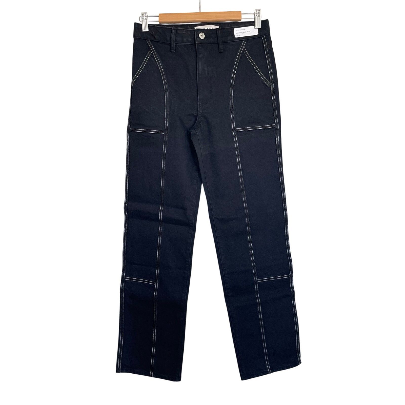 Other NWT Trave Amelia Black Betty Slim Straight Sz 27 Deadstock Size 27" / US 4 / IT 40 - 1 Thumbnail