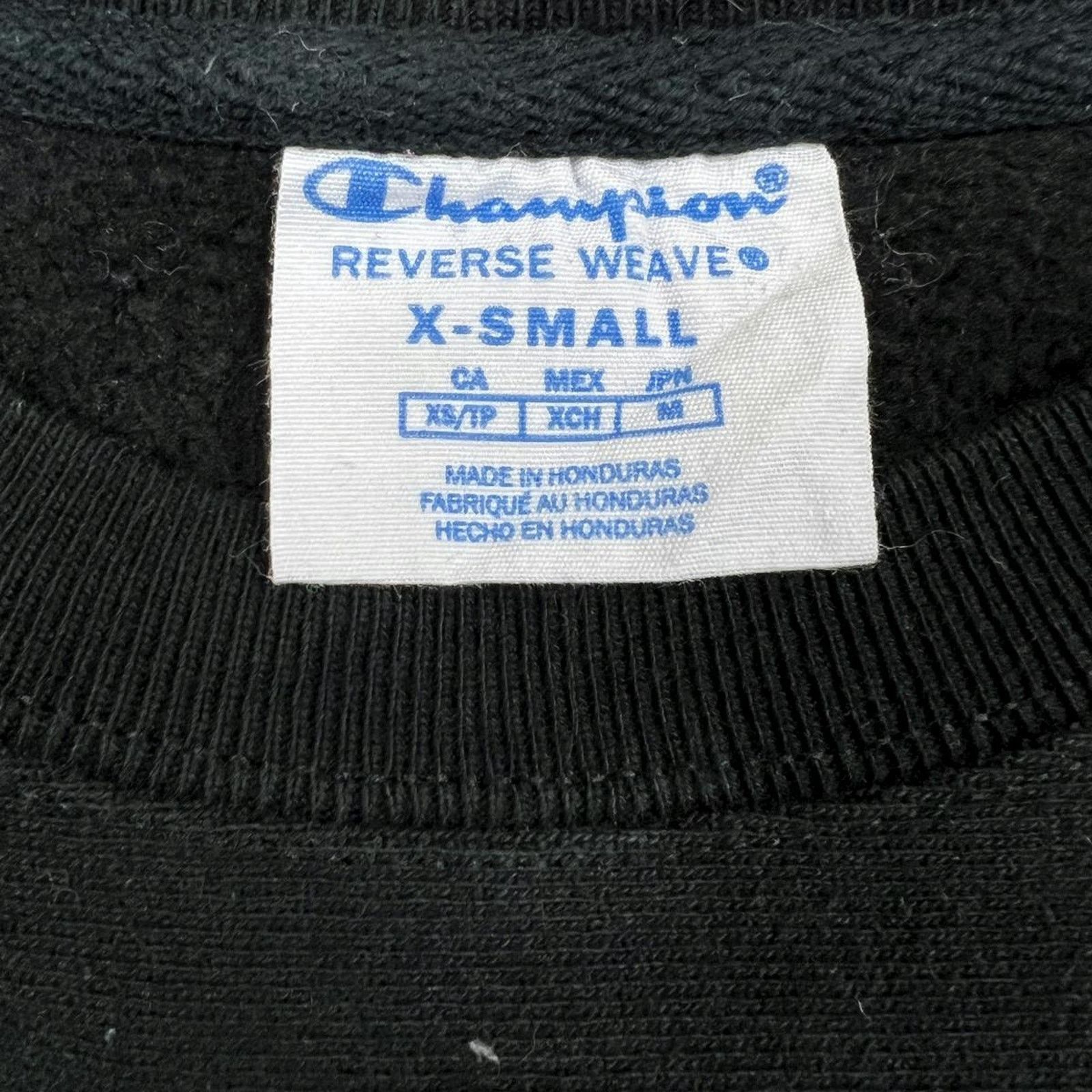 Champion × Vintage Champion Sweatshirt XS Reverse Weave Logo Pullover Crewneck Size XS / US 0-2 / IT 36-38 - 4 Thumbnail