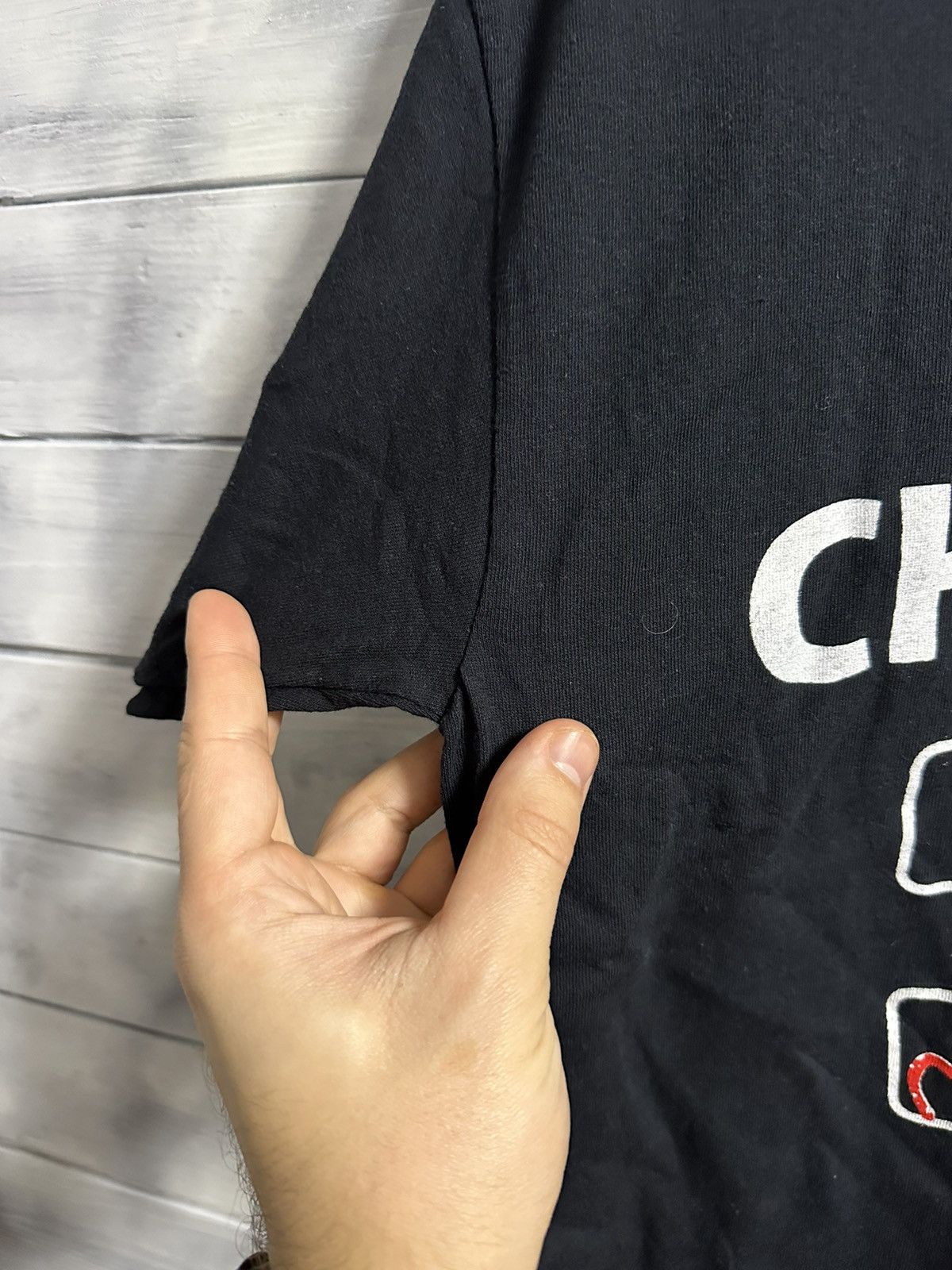 Vintage Rare Humor T-Shirt “Am I Childish?” Y2K Japan Size US M / EU 48-50 / 2 - 4 Thumbnail
