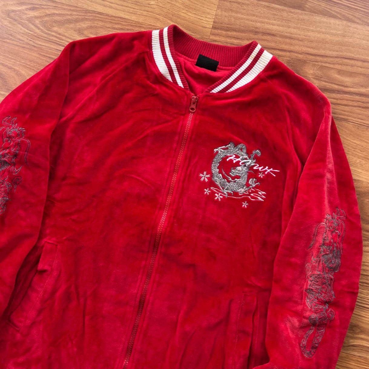 Tony Hawk Tony Hawk Ryu sukajan souvenir jacket Size US L / EU 52-54 / 3 - 3 Thumbnail