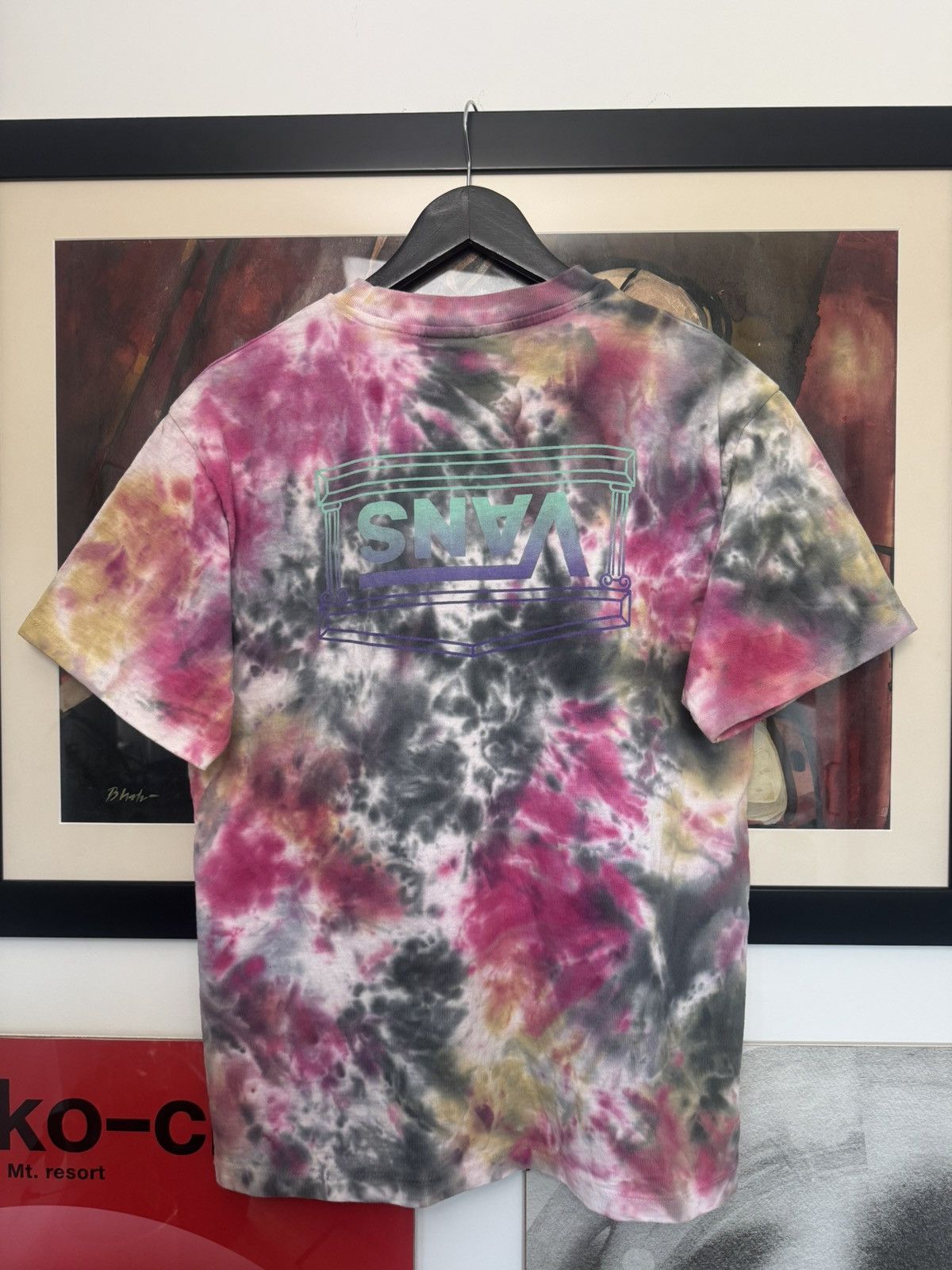 Aries Aries x Vans Havyweight Tie Dye Tee Skate Collab Streetwear Size US M / EU 48-50 / 2 - 2 Thumbnail