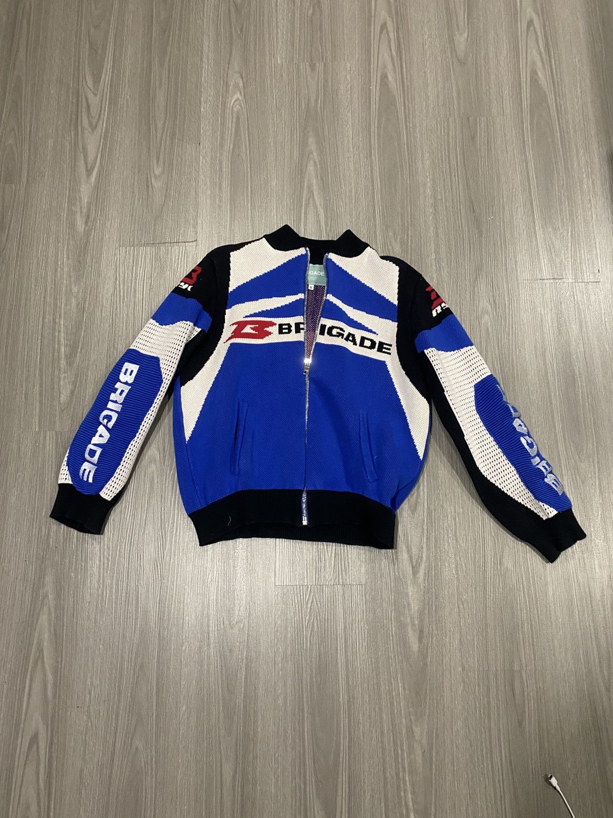 Brigade BRIGADE NY Motorsport Knit Jacket size M Size US M / EU 48-50 / 2 - 1 Thumbnail
