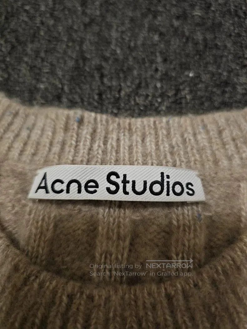 Vintage Acne Studios Wool Knit Vest. Size US L / EU 52-54 / 3 - 3 Thumbnail