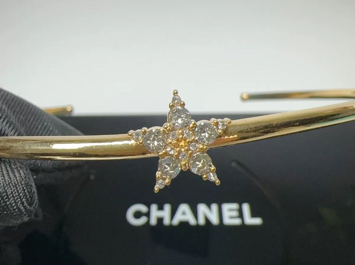 Dior Dior letter with diamond gold choker collar Size ONE SIZE - 5 Thumbnail