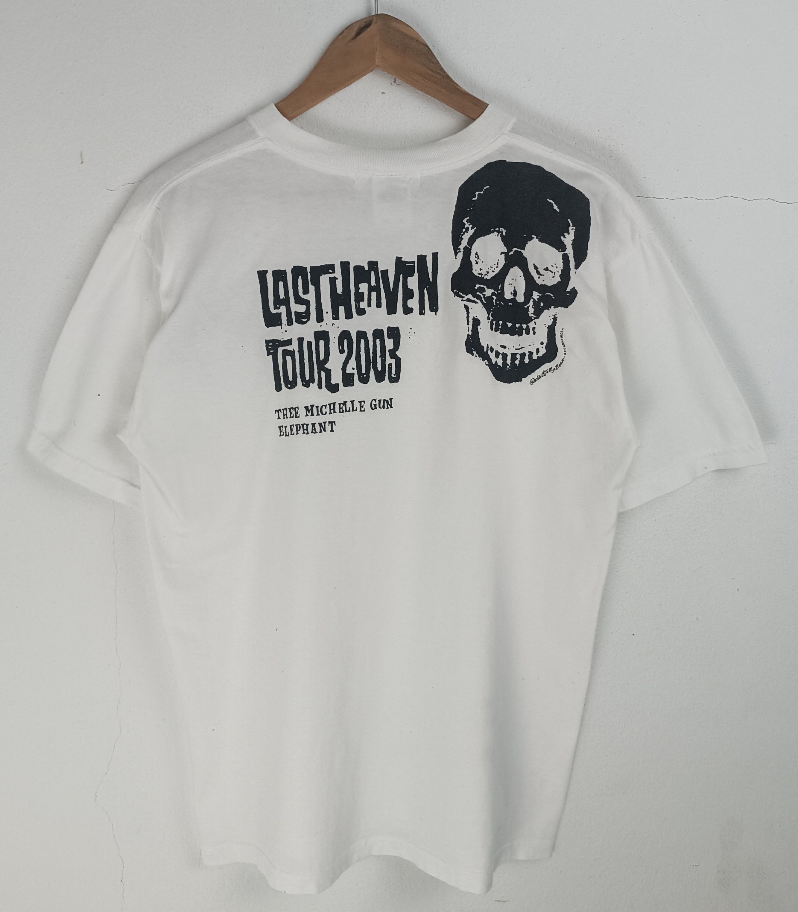 Vintage VINTAGE 2003 THEE MICHELLE GUN ELEPHANT TOUR Ts ROSSO HIATUS Size US M / EU 48-50 / 2 - 3 Thumbnail