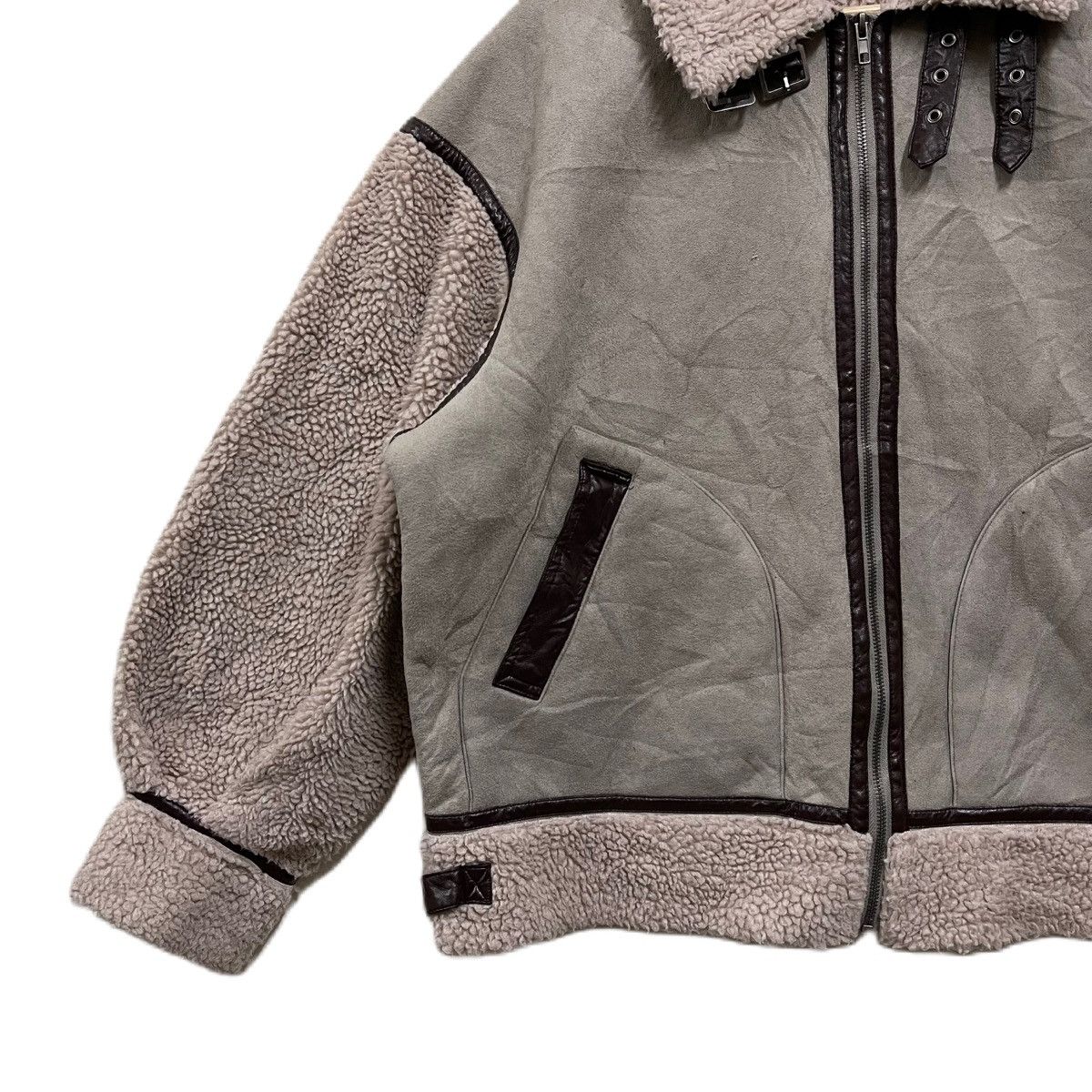 Nicole Club Nicole Club sherpa sherling B3 jacket japanese brand Size US XL / EU 56 / 4 - 6 Thumbnail