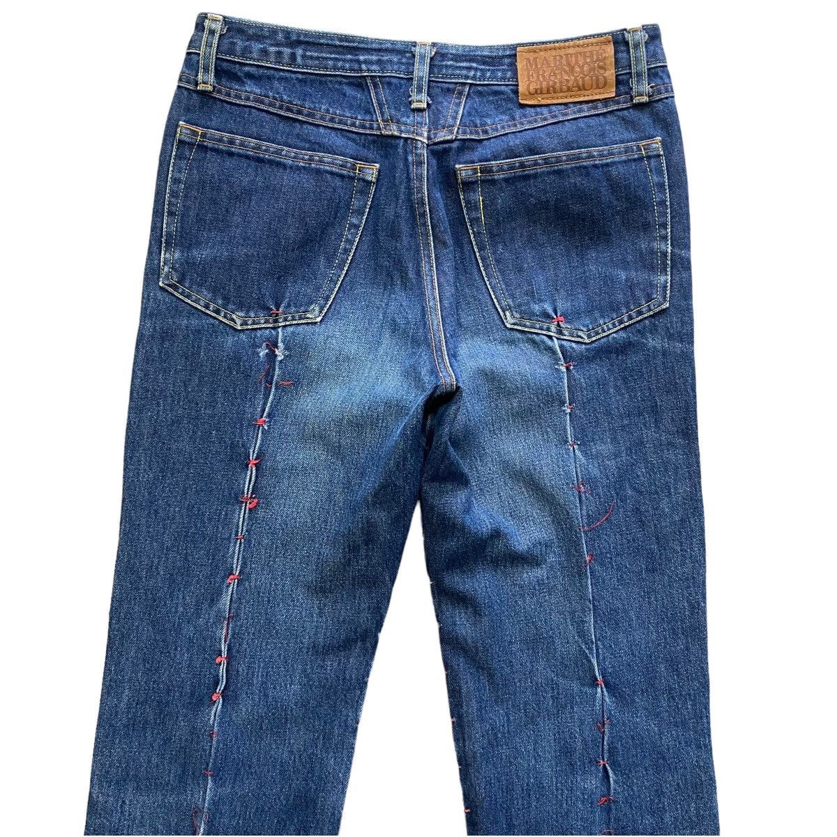 Marithe + Francois Girbaud Marithe Francois Girbaud Denim Bondage Jeans Size 28" / US 6 / IT 42 - 10 Thumbnail