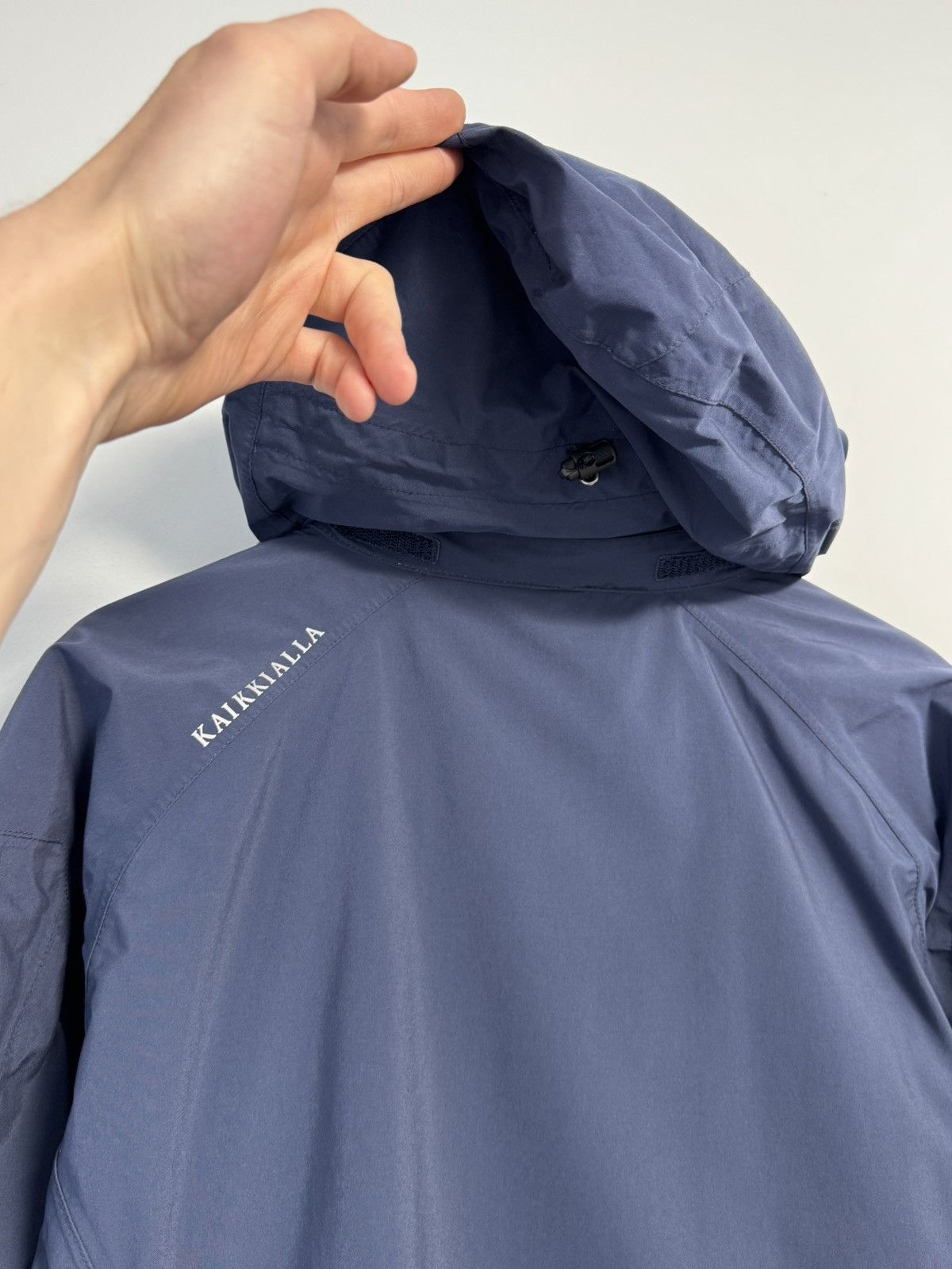 Other Kaikkialla Waterproof Hooded Outdoor Jacket Navy Blue Size XL / US 12-14 / IT 48-50 - 22 Thumbnail