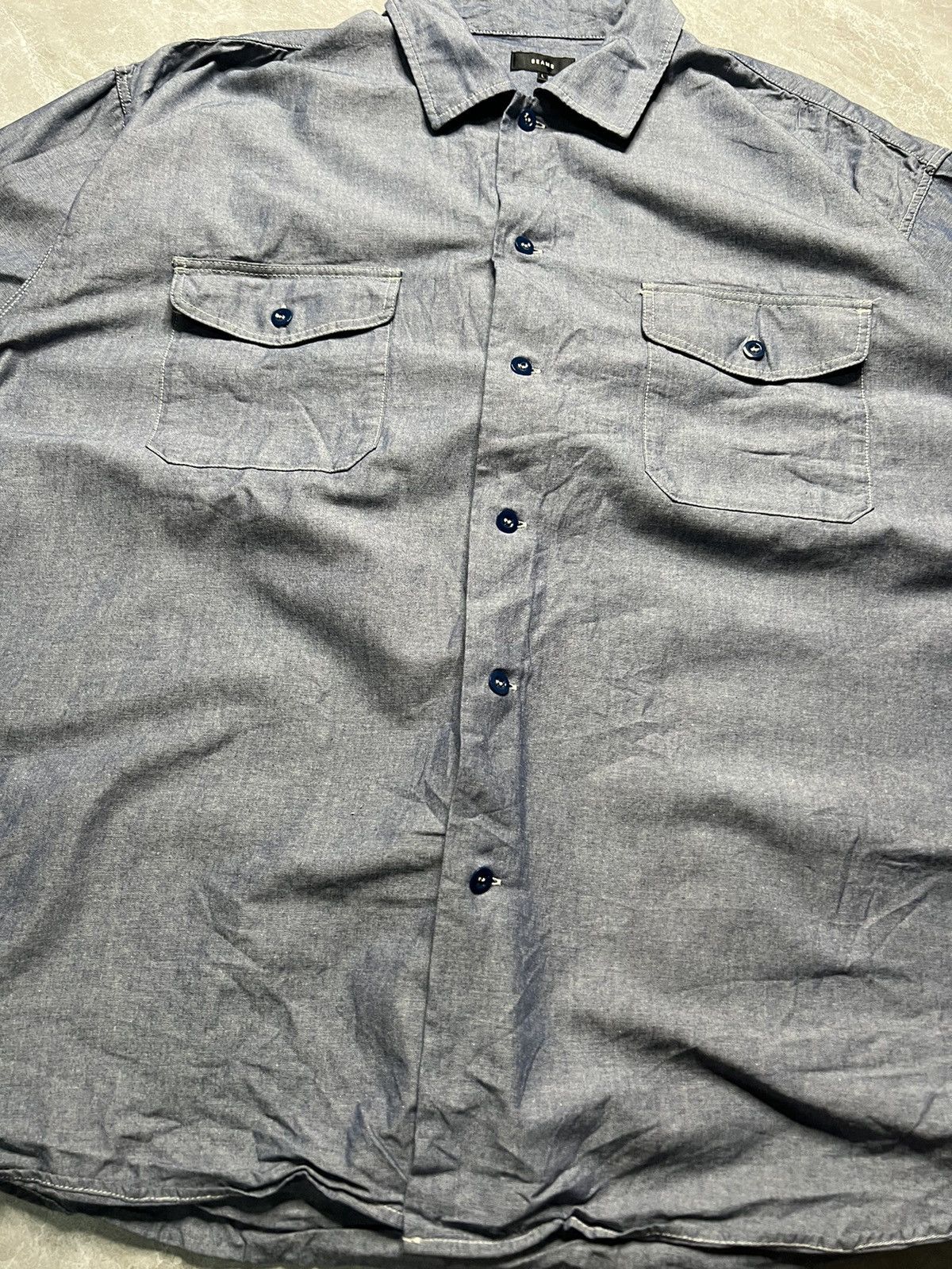 Beams Japan × Beams Plus Beams S/S 23 Chambray Shirt (Oversized) Size US L / EU 52-54 / 3 - 3 Thumbnail