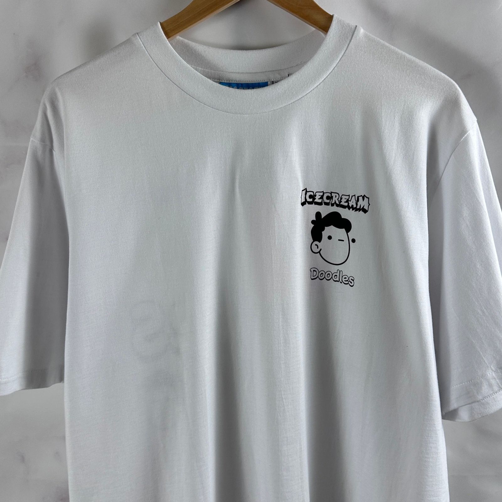Icecream The Doodles White Coloring Tee Size US XL / EU 56 / 4 - 4 Thumbnail