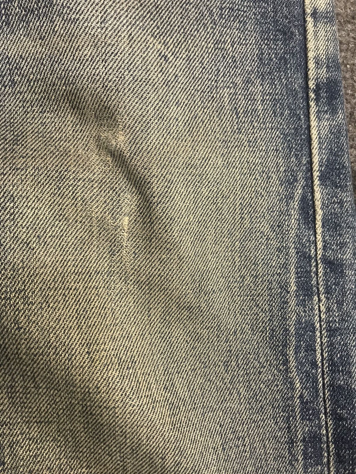 EIGHT-G × Japanese Brand EIGHT G Selvedge Sturdy Distressed Jeans F16 Size US 30 / EU 46 - 11 Thumbnail