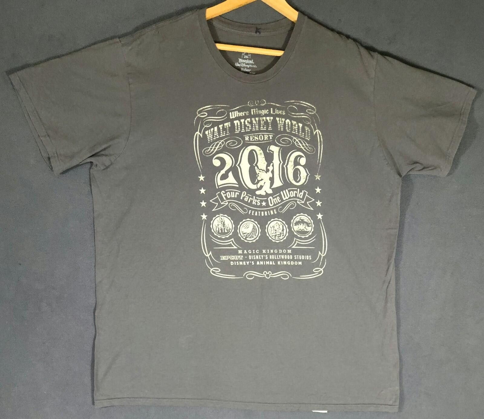 Other Walt Disney World Four Parks One World 2016 Shirt Sz 2XL Size US XXL / EU 58 / 5 - 1 Thumbnail