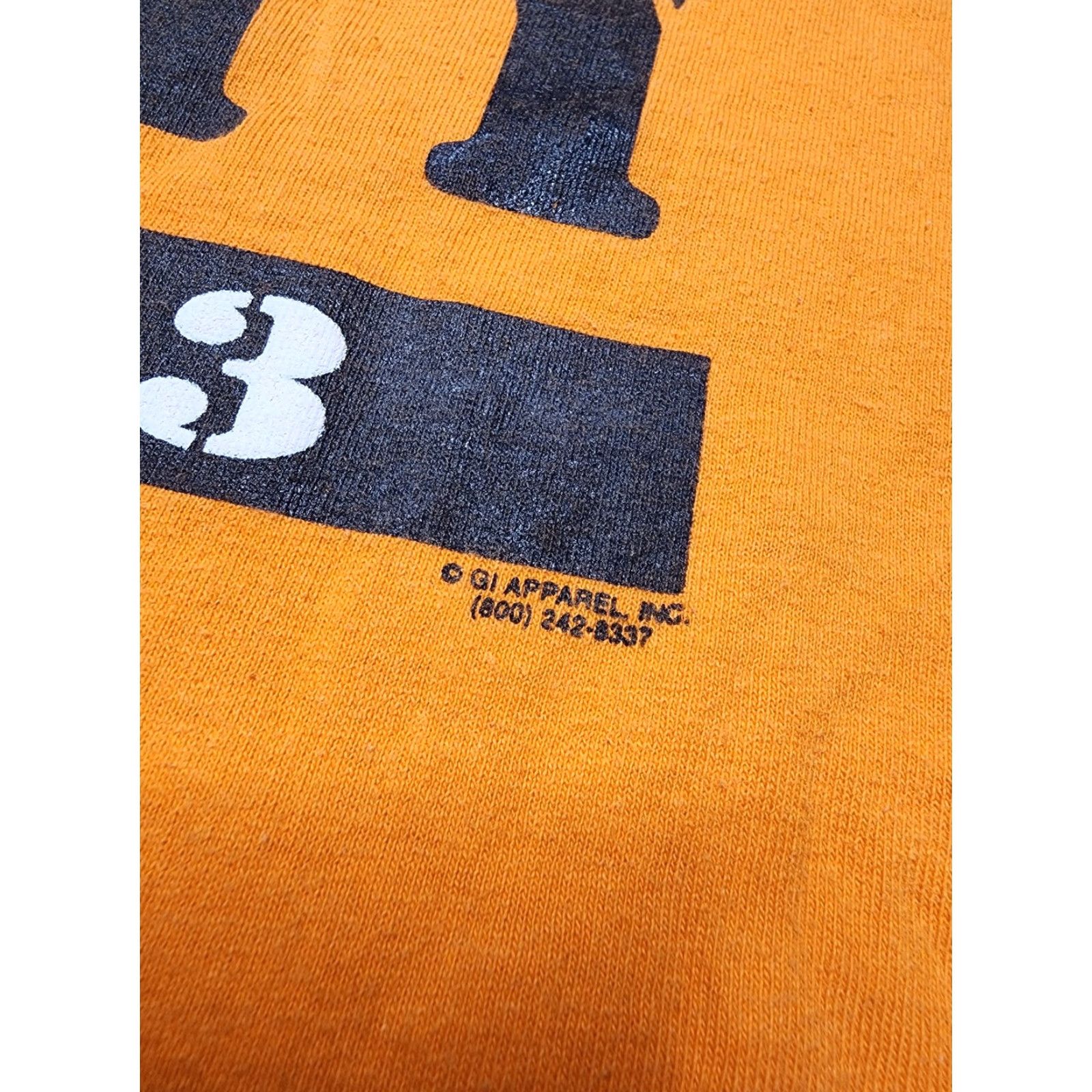 Vintage VINTAGE Tennessee River Inmate T Shirt Adult L Orange Graphic Tee Mens Halloween Costume 90s Prison Funny Shirt Size US L / EU 52-54 / 3 - 4 Thumbnail