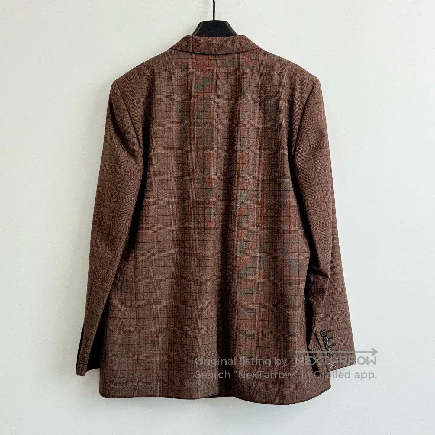 Celine Celine Brown Plaid Double. Size US M / EU 48-50 / 2 - 3 Thumbnail