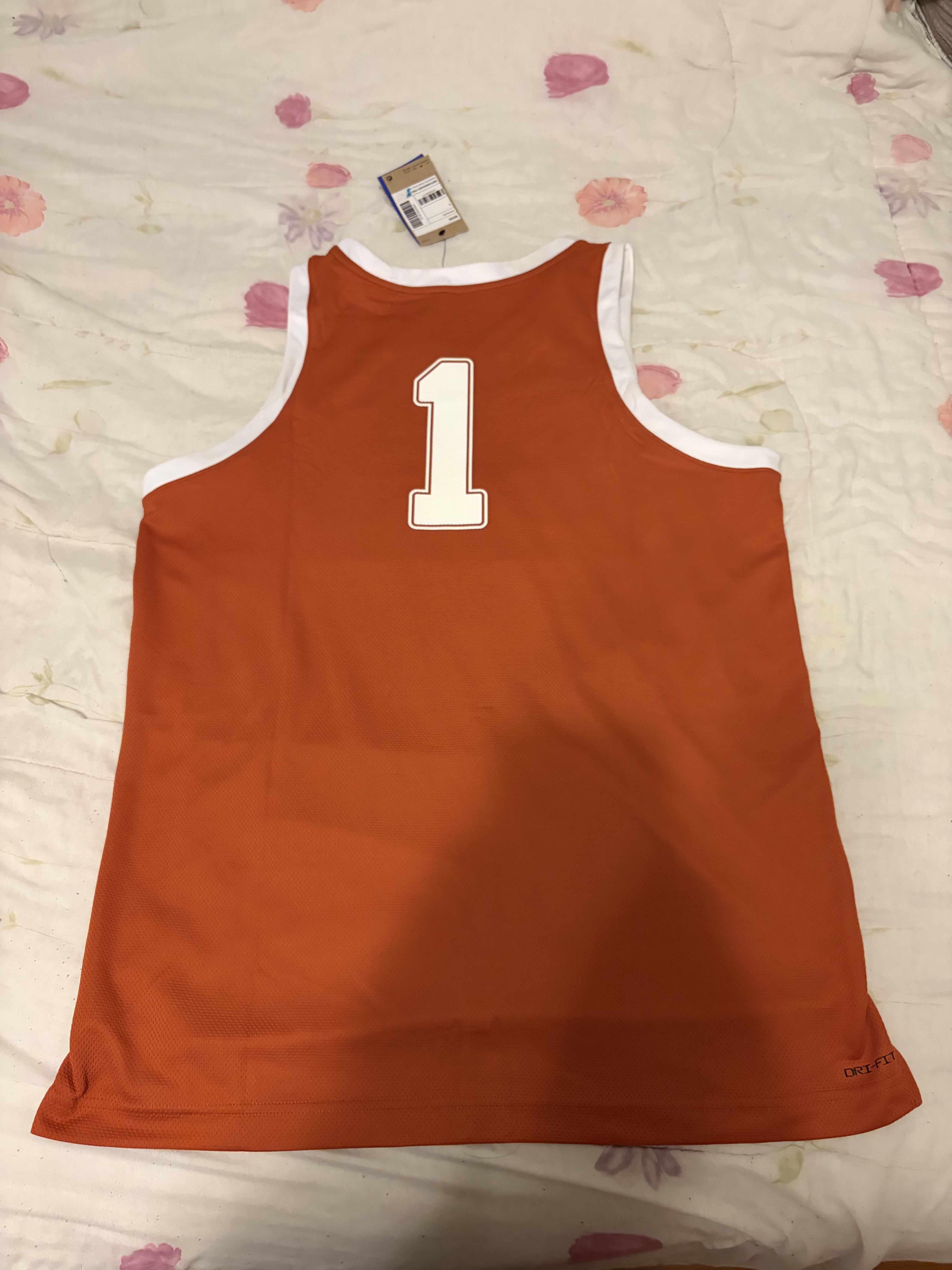 Nike Texas Longhorns Replica Men's Nike College Basketball Jersey Size US L / EU 52-54 / 3 - 3 Thumbnail