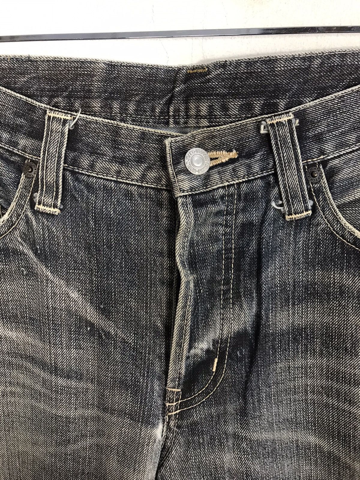 Japanese Brand TK Takeo Kikuchi Black Denim Slim Fit Buttonfly Size US 32 / EU 48 - 5 Thumbnail