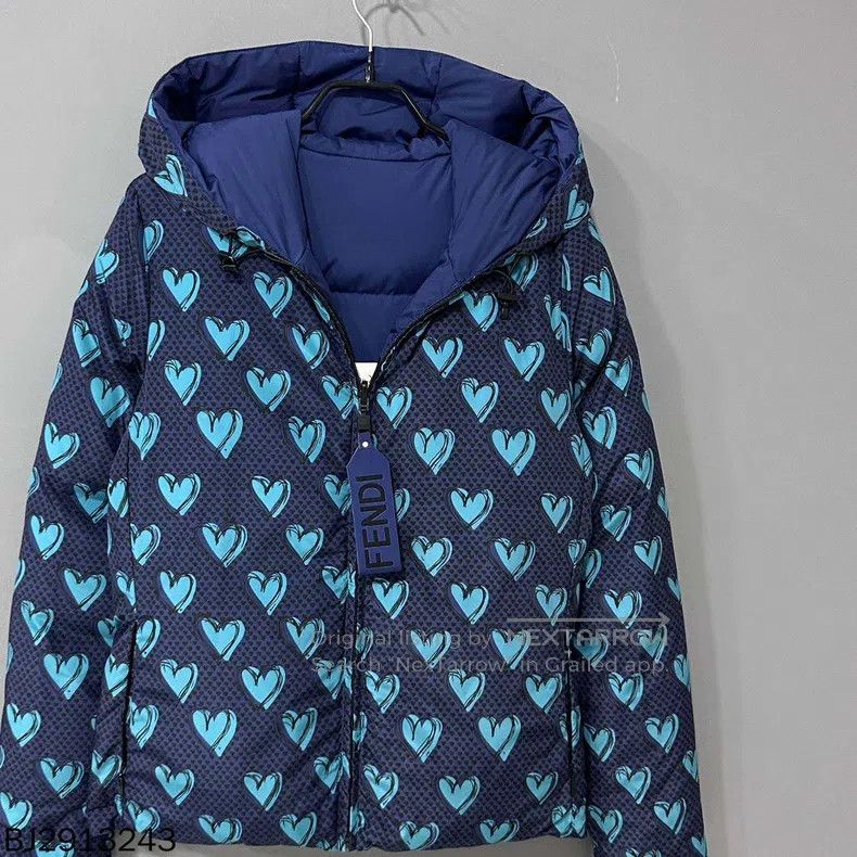 Fendi Fendi Double-sided monster print puffer coat Size XXS / US 00 / IT 34 - 2 Thumbnail