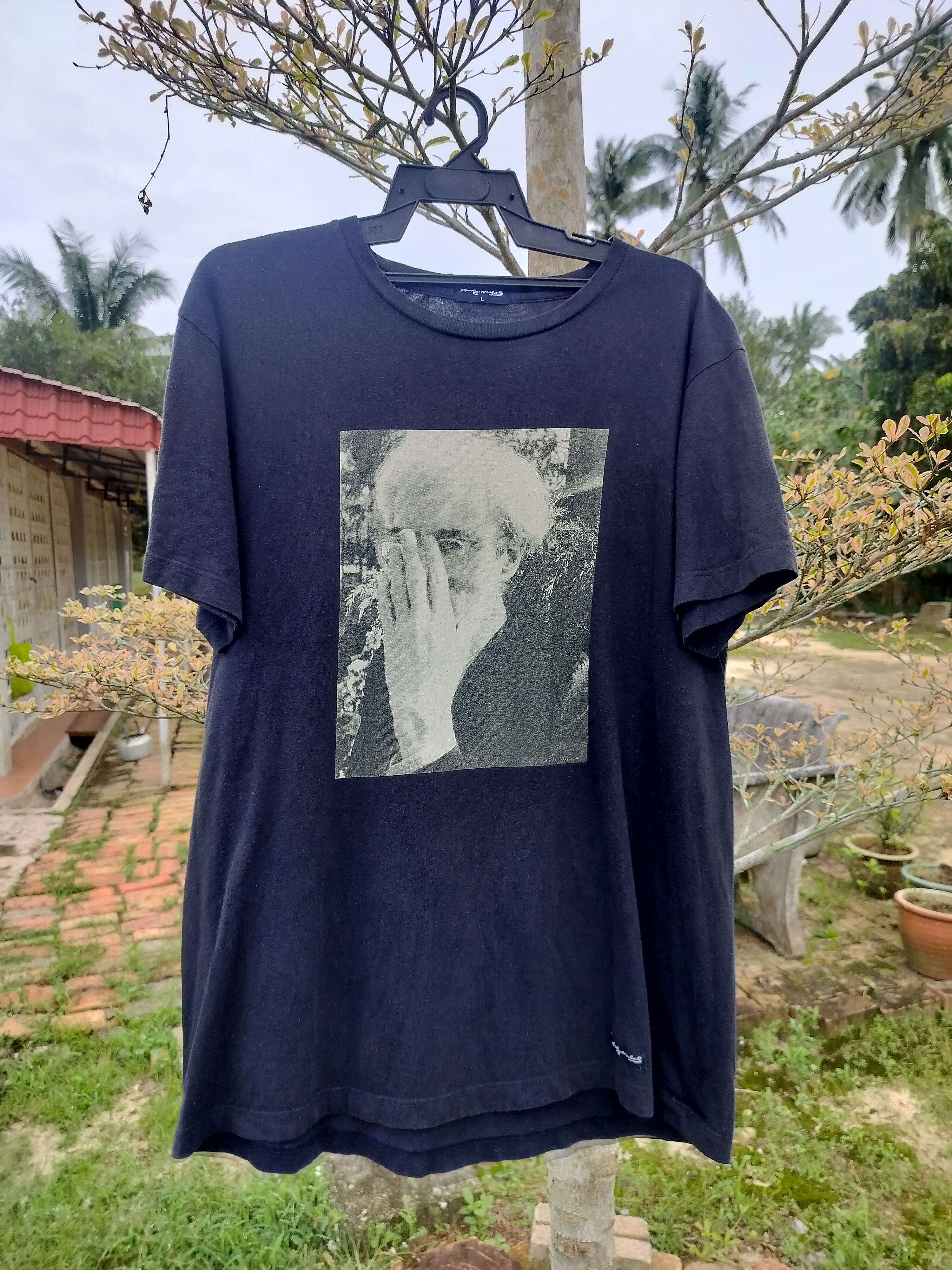 Vintage Andy Warhol photo print tee by Uniqlo