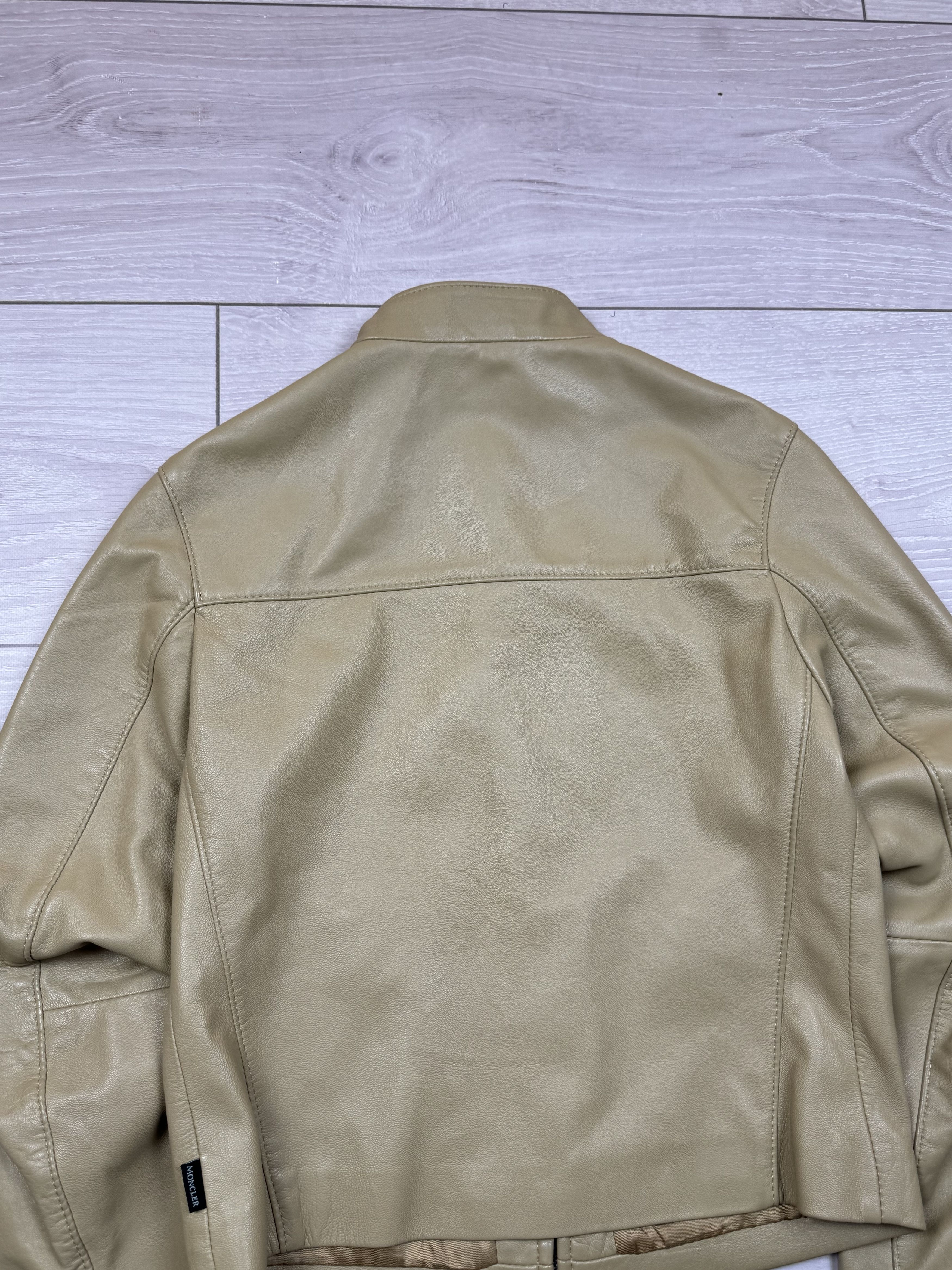Moncler Moncler Leather woman jacket Size S / US 4 / IT 40 - 13 Thumbnail