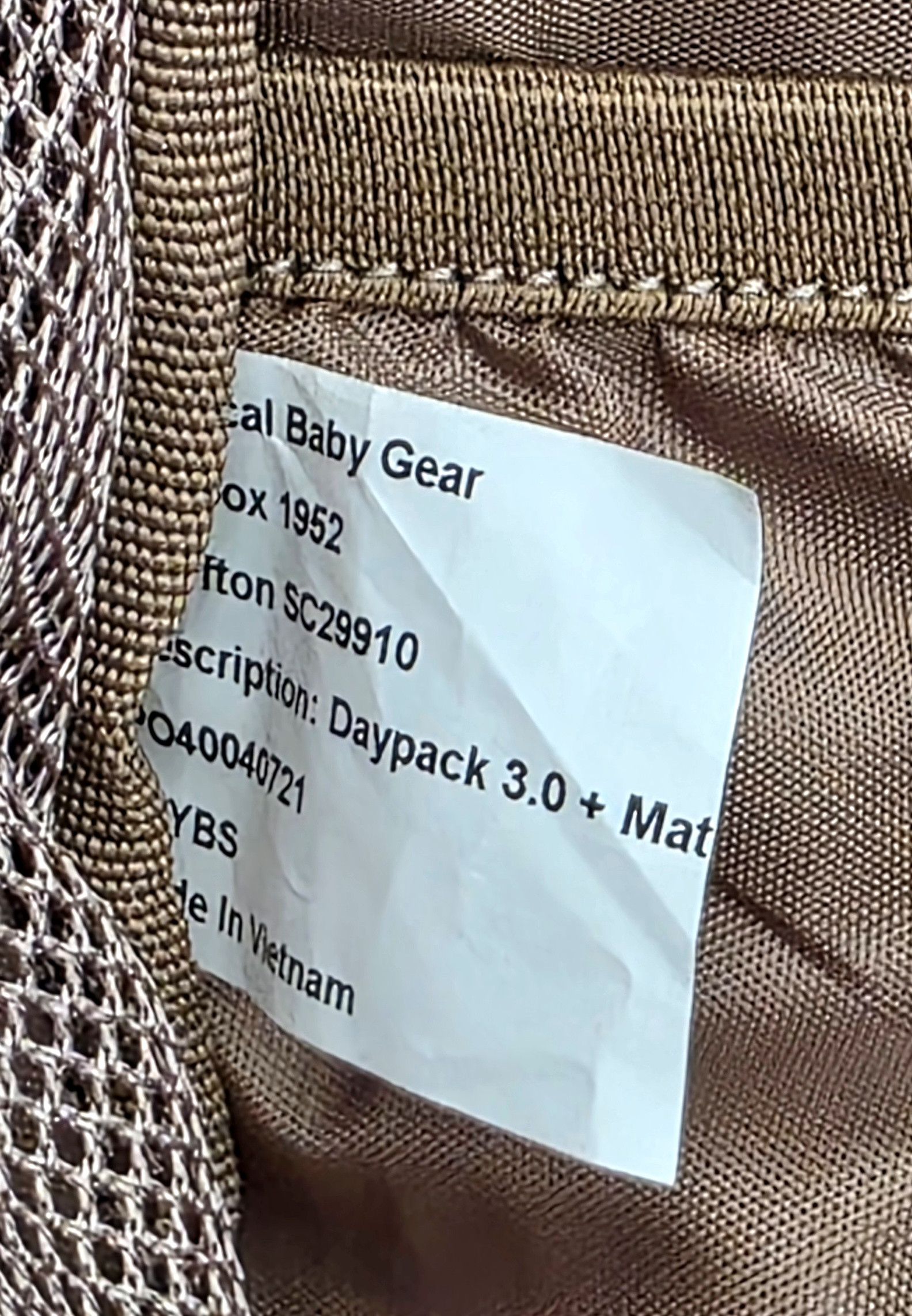 Other TBG Tactical Baby Gear Daypack Diaper travel Bag Size ONE SIZE - 9 Thumbnail