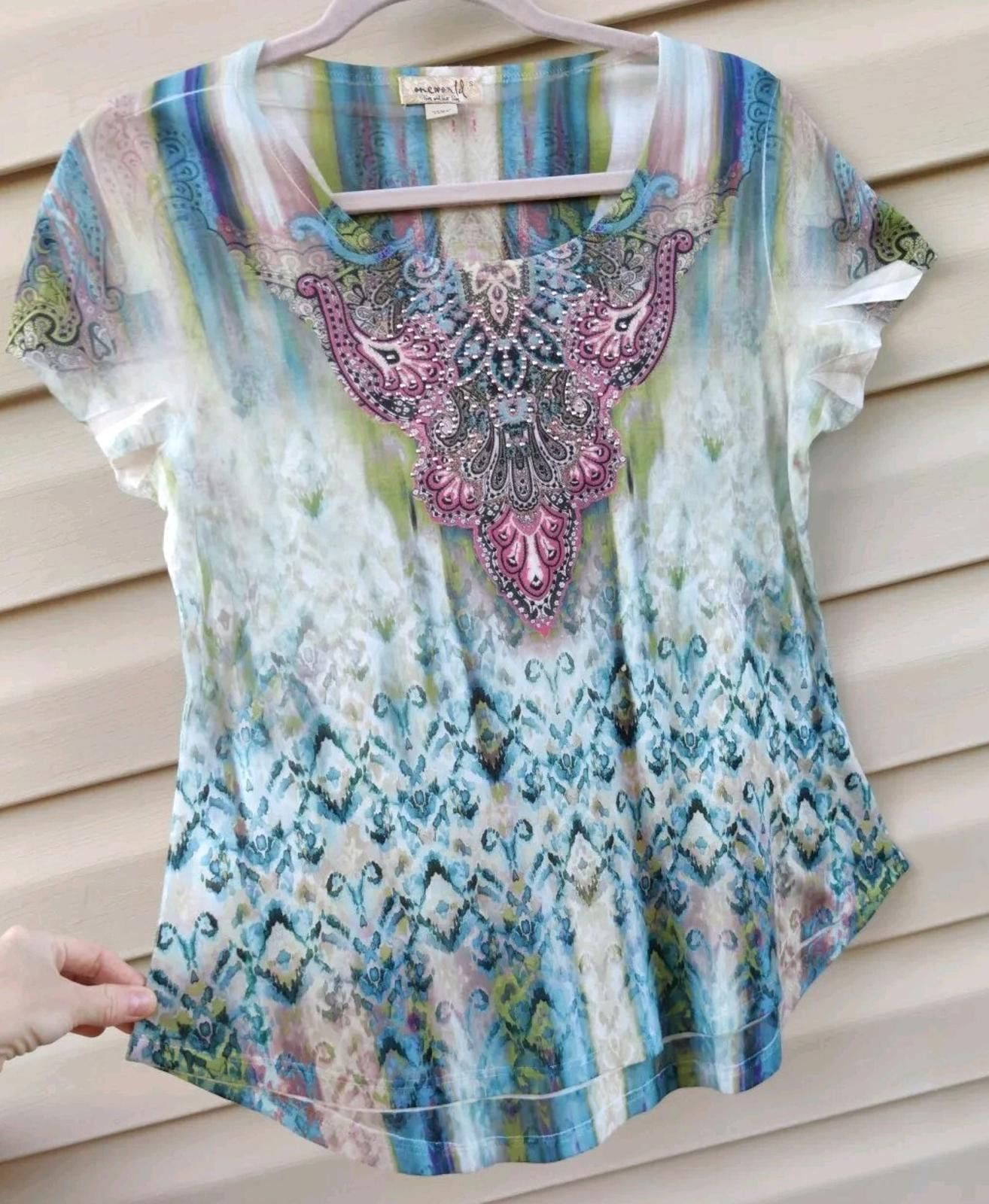 Other One World Womens Shirt Size Small S T-shirt Top Gorgeous Col Size S / US 4 / IT 40 - 3 Thumbnail