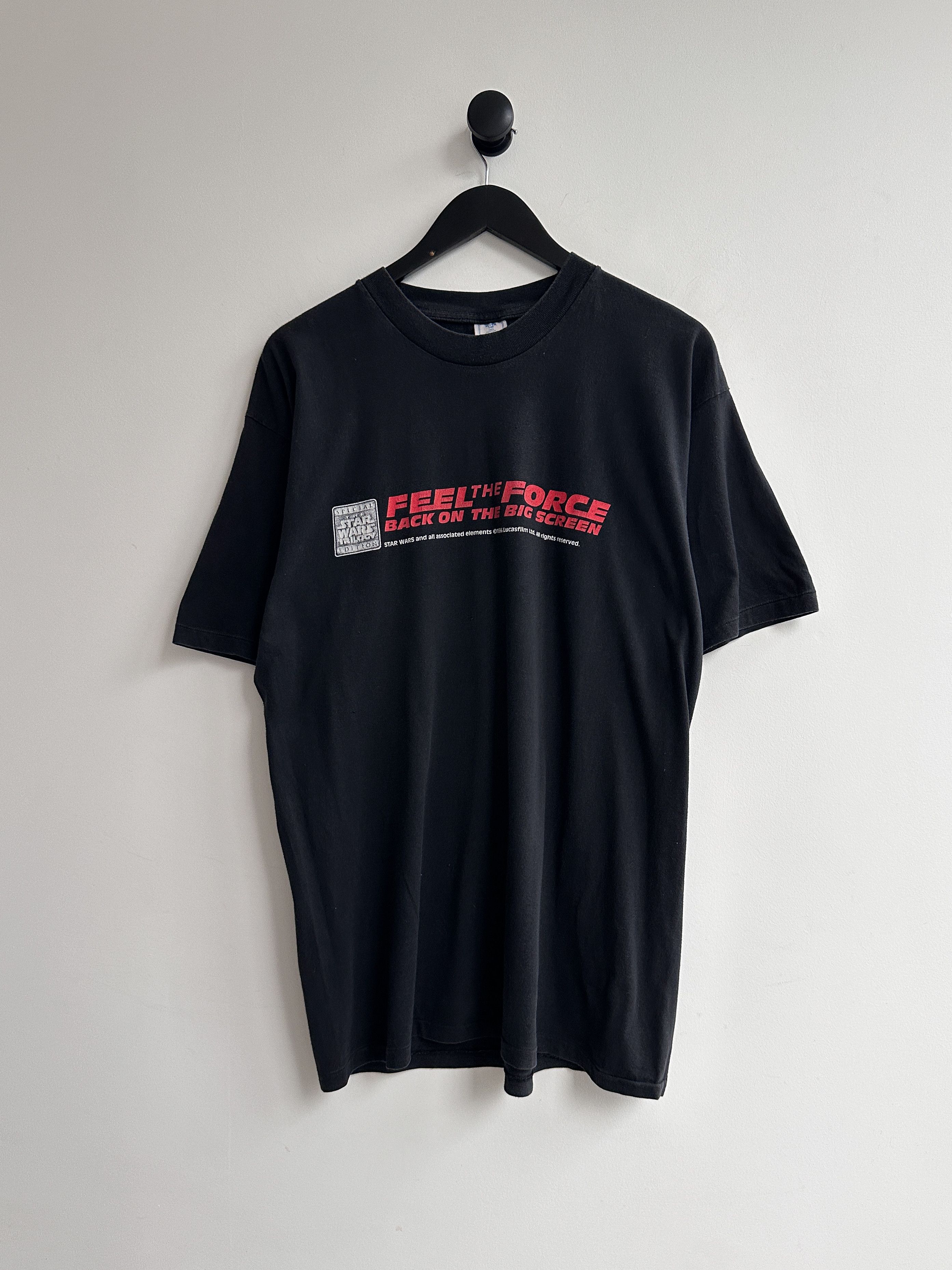 Star Wars Star Wars Feel The Force 1996 Vintage Tee Shirt Size US XL / EU 56 / 4 - 1 Thumbnail