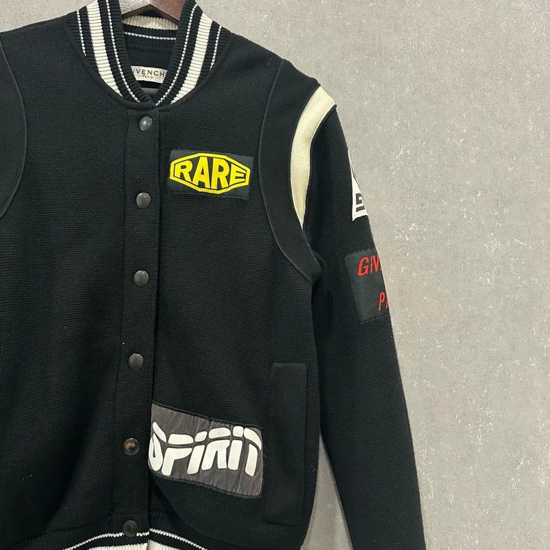 Givenchy Givenchy Printed Long-sleeved Baseball Jacket with Zipper Size US S / EU 44-46 / 1 - 3 Thumbnail