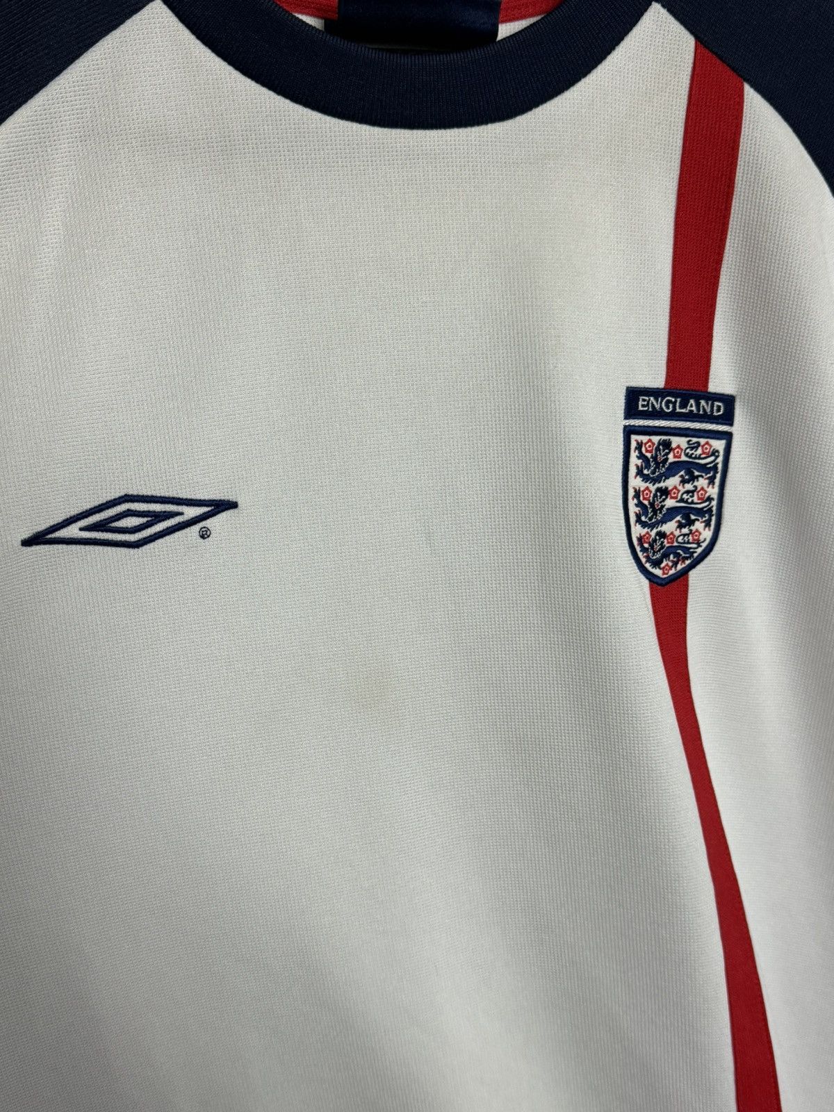 Umbro England National Team 01/03 Training Football Soccer Jersey Size US L / EU 52-54 / 3 - 3 Thumbnail