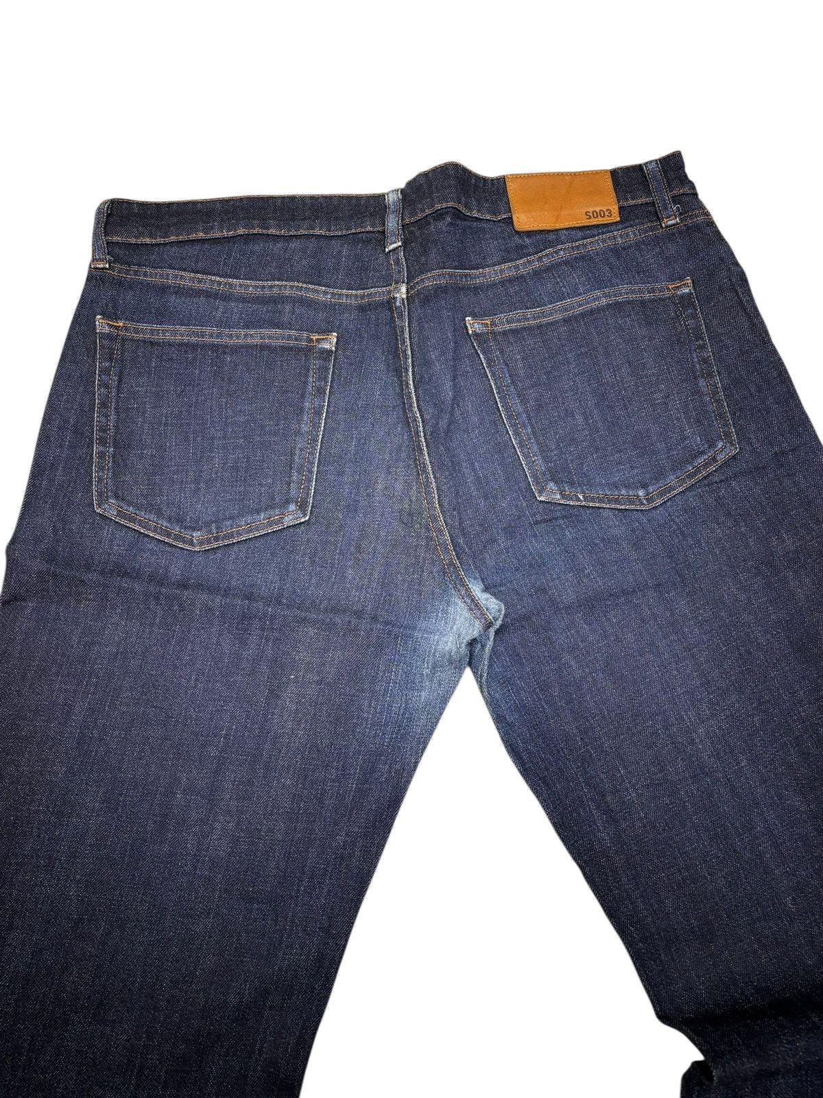 Undercover × Uniqlo UNIQLO S003 BAGGY LOOSE BLUE DENIM JEANS Size US 37 - 10 Thumbnail