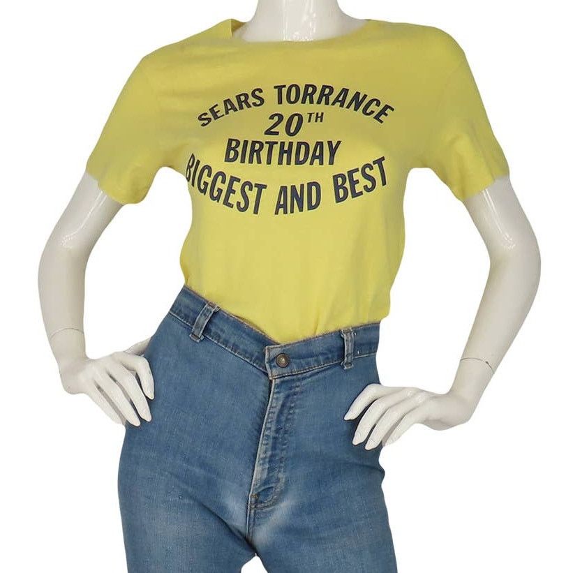 70s Vintage Sears Store Torrance Birthday Tee XS