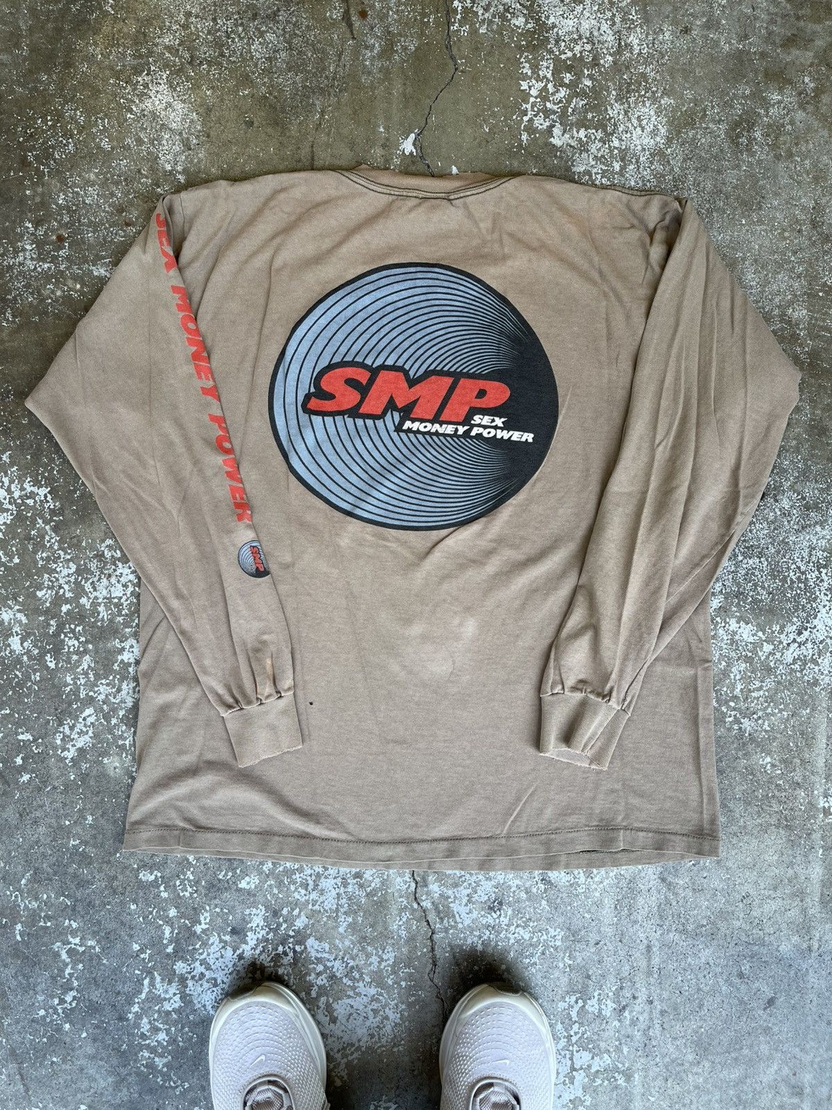 Other Vintage 90s Skate Sex Money Power SMP Long Sleeve Shirt Size US L / EU 52-54 / 3 - 6 Thumbnail