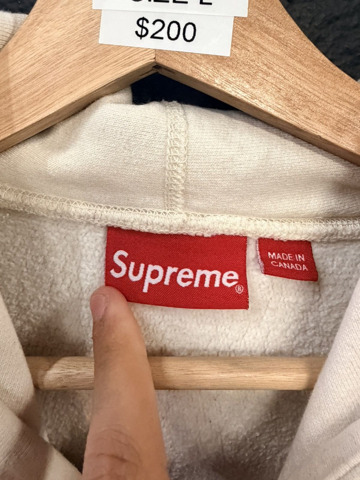 Supreme Supreme hoodie Size US L / EU 52-54 / 3 - 3 Thumbnail
