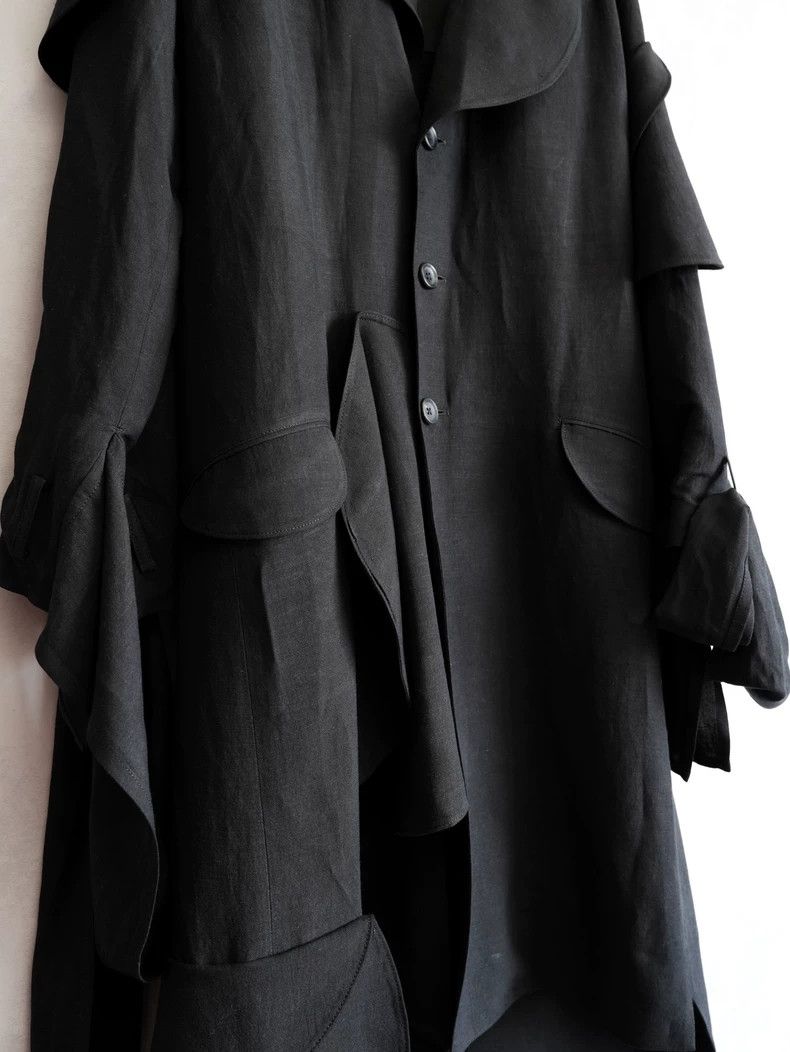 Yohji Yamamoto Yohji Yamamoto24SS Show Mushroom Pattern Coat 2503-Nextarro Size US S / EU 44-46 / 1 - 6 Thumbnail